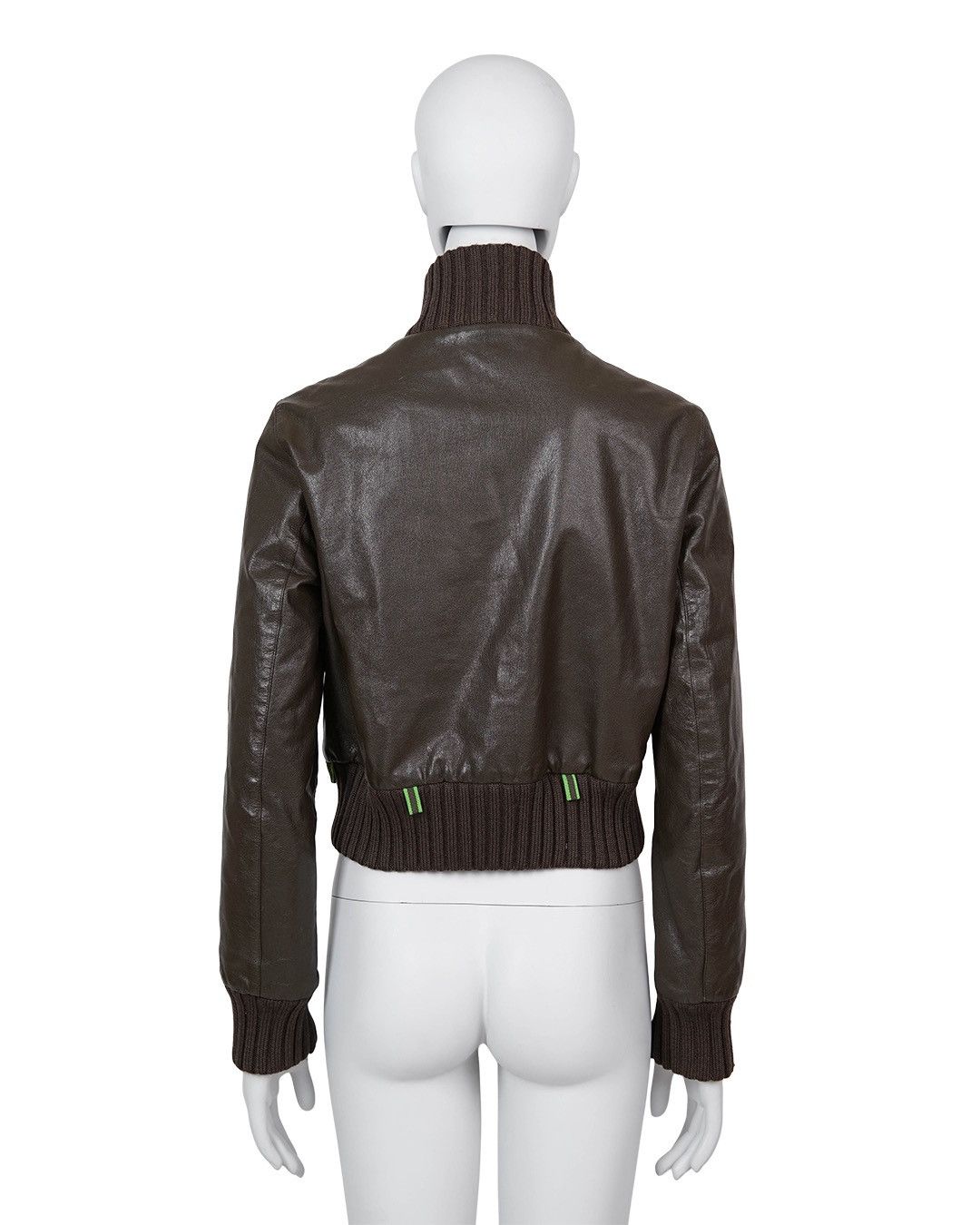 Miu Miu Miu Miu F/W1999 Leathery Jacket Size M / US 6-8 / IT 42-44 - 5 Thumbnail