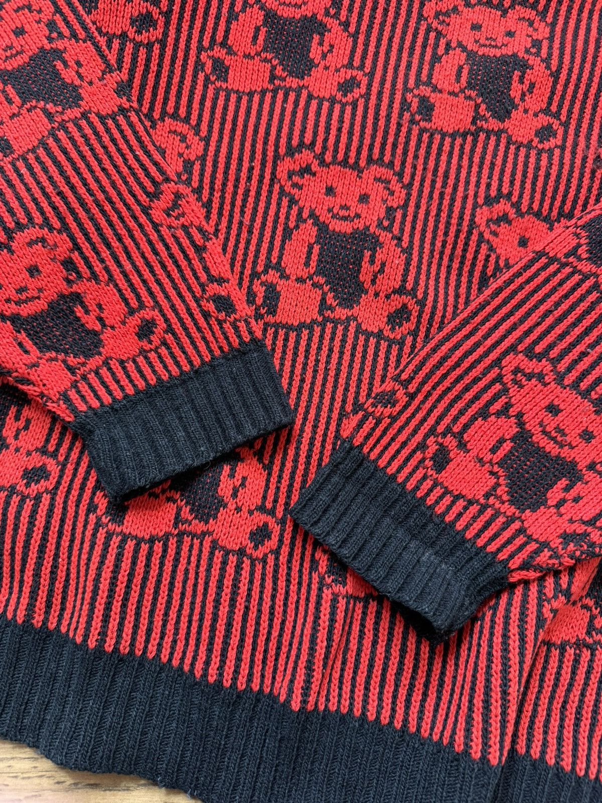 Vintage VINTAGE CUTE BEAR ADELE KNITTED BOXY SWEATER Size US S / EU 44-46 / 1 - 5 Thumbnail