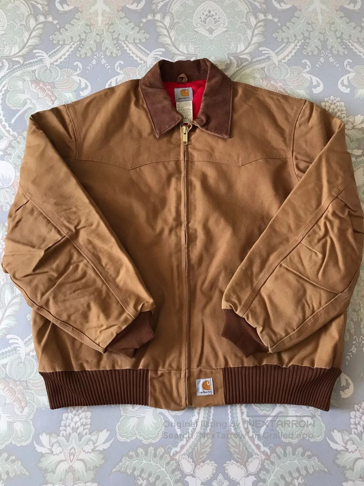 Carhartt Carhartt J13 Brown Canvas Jacket. Size US XL / EU 56 / 4 - 1 Thumbnail