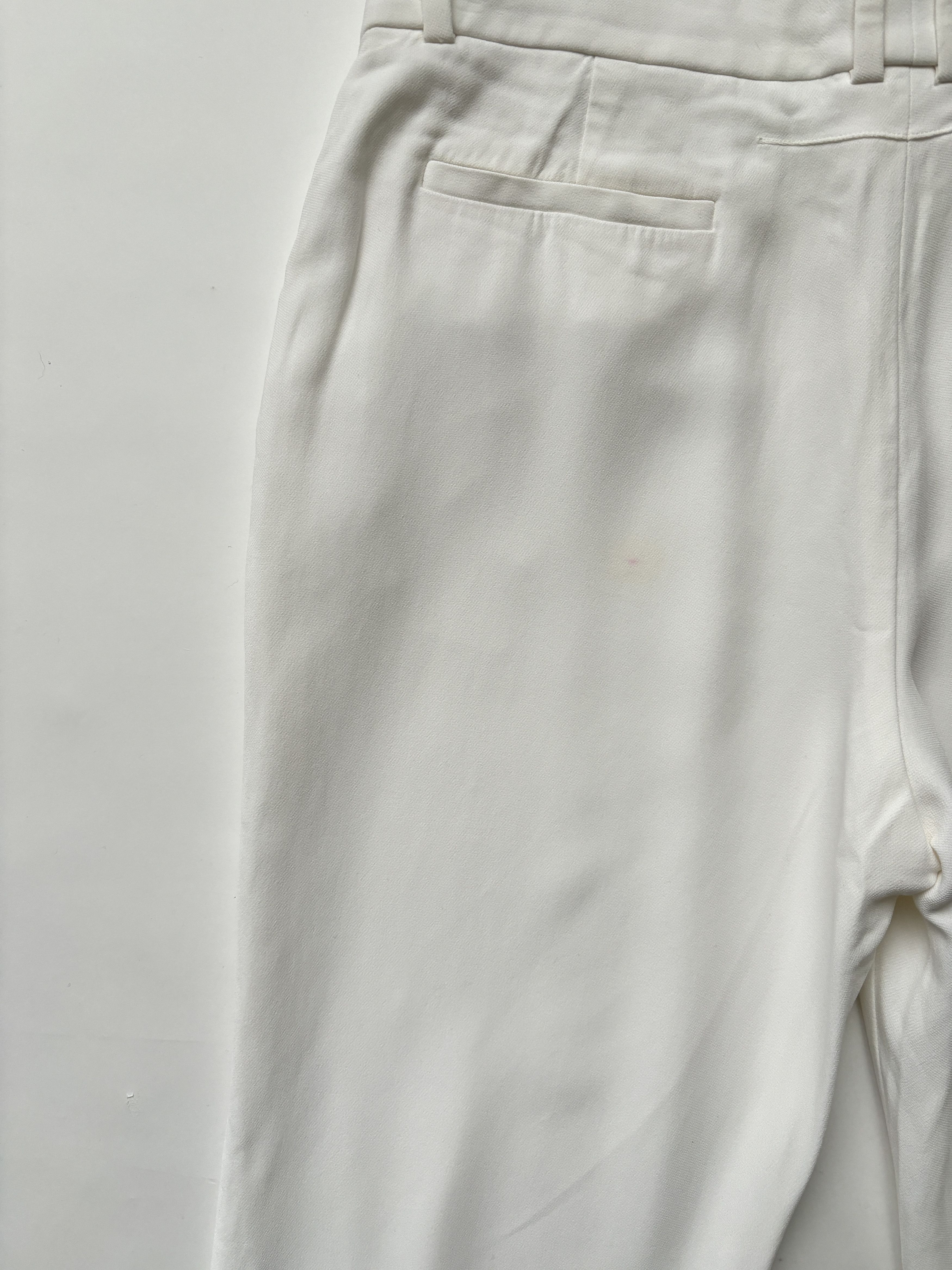 Givenchy ⚡️QUICK SALE⚡️Givenchy White Viscose Pants Trousers Size 30" / US 8 / IT 44 - 8 Thumbnail