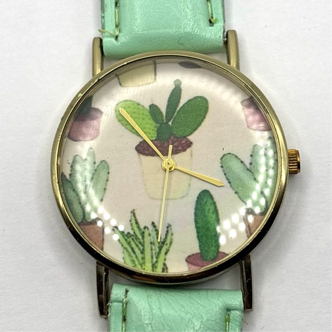 Other Green Cactus Men's Watch Size ONE SIZE - 2 Thumbnail