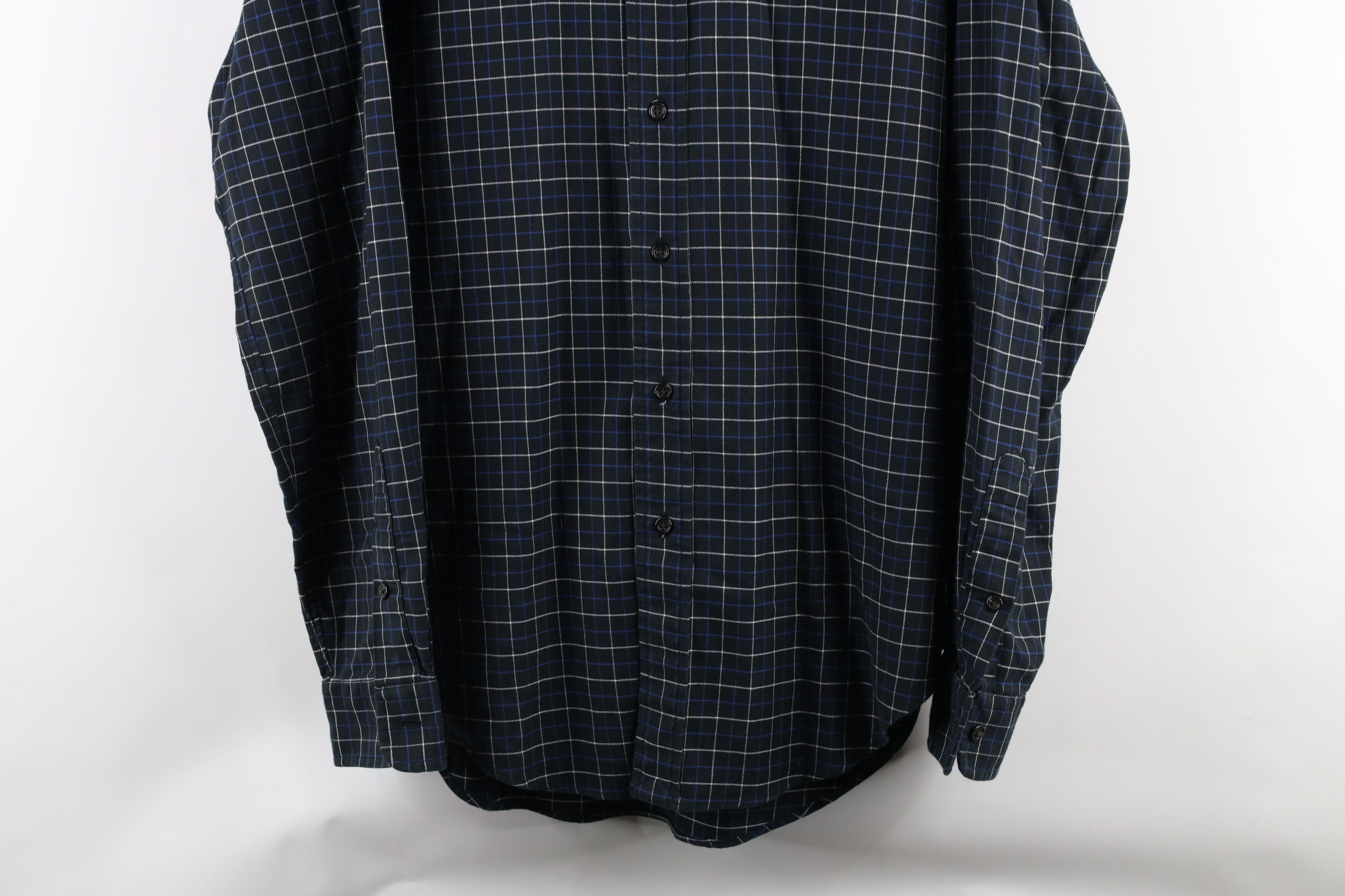 Ralph Lauren × Vintage Vintage 90s Ralph Lauren Flannel Collared Button Down Shirt Size US M / EU 48-50 / 2 - 3 Thumbnail