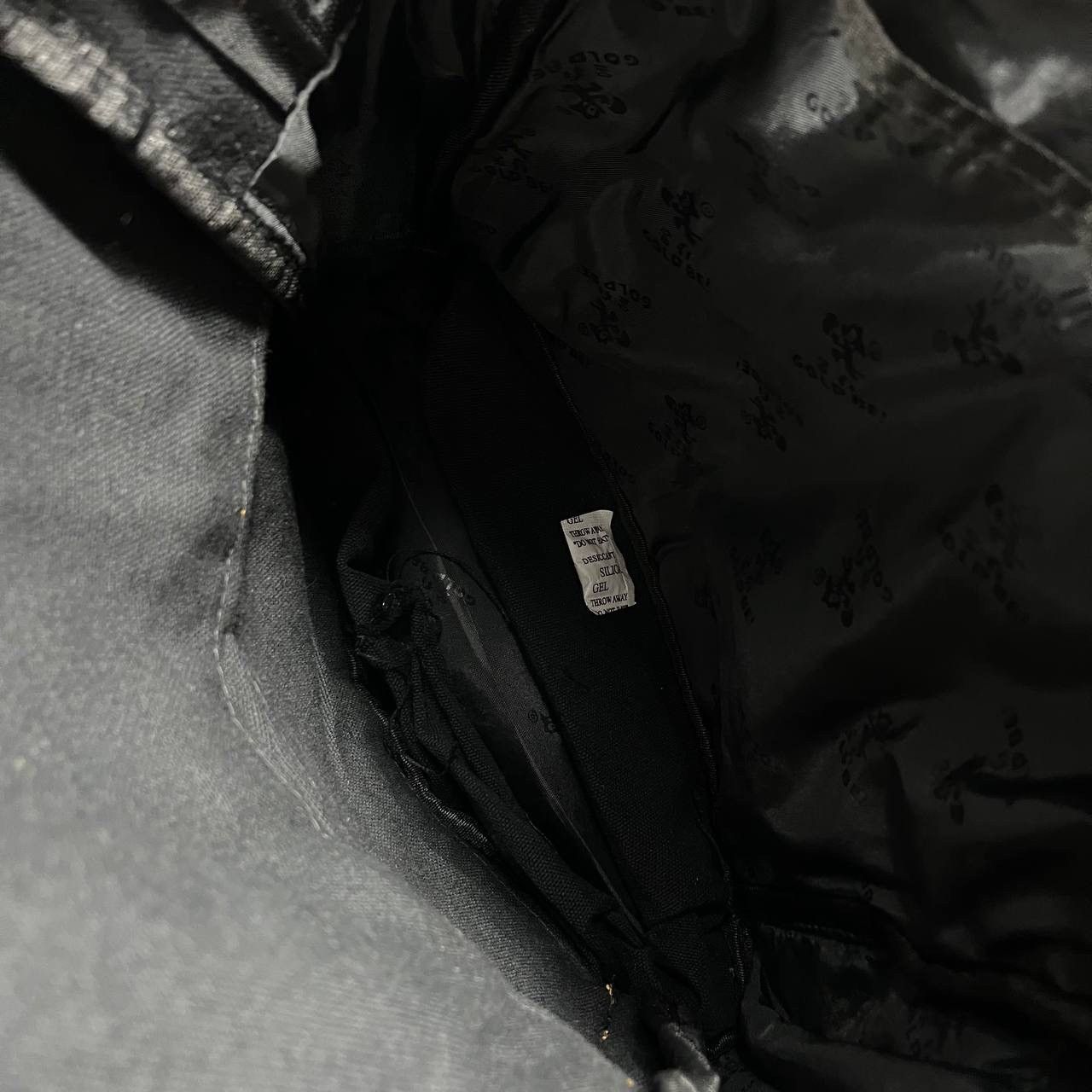Japanese Brand Multi pocket Gold Be Gorpcore y2k black backpack Size ONE SIZE - 14 Thumbnail