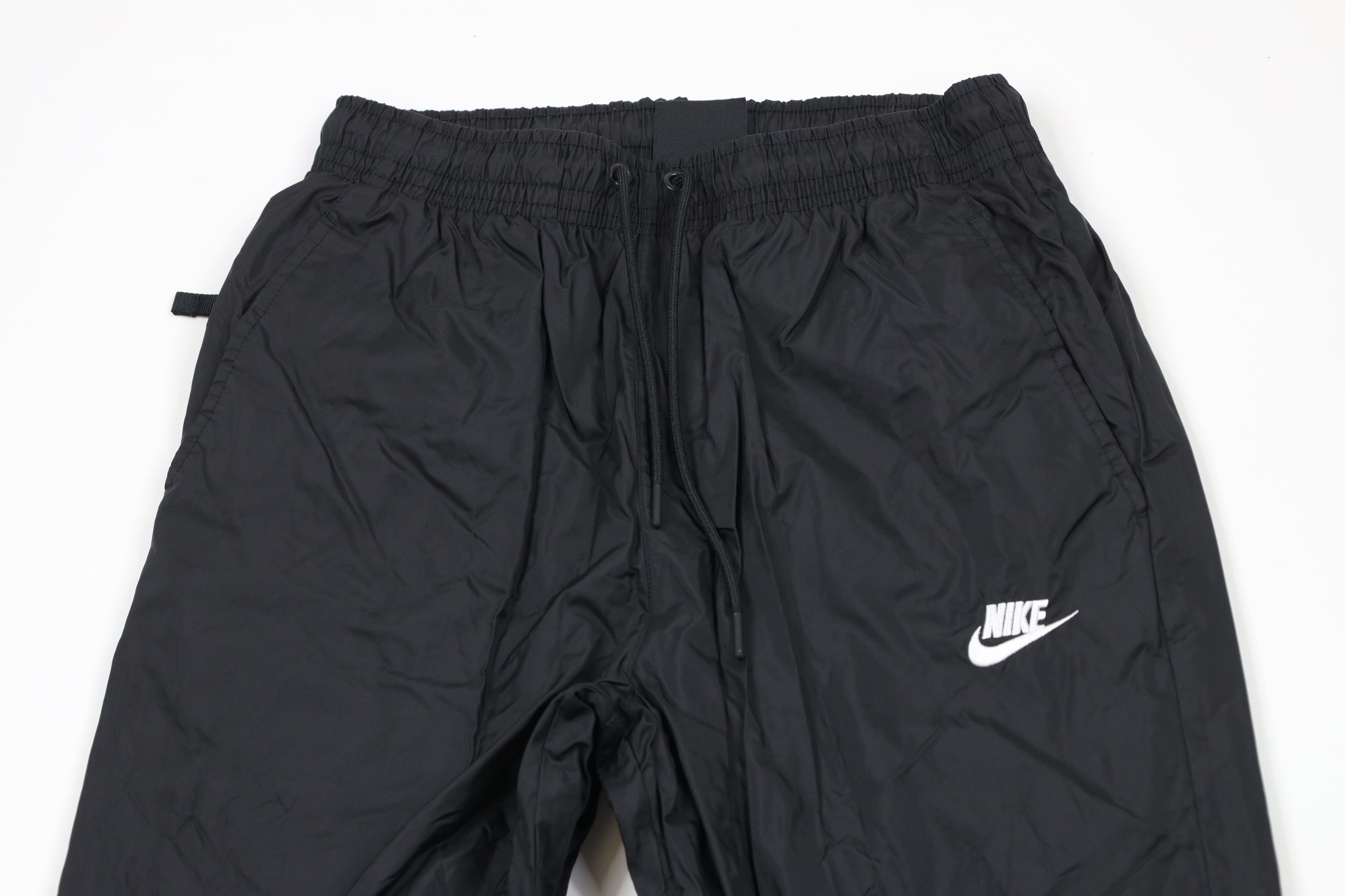 Nike × Vintage Nike Sportswear Lined Windrunner Cuffed Jogger Pants Black Size US 32 / EU 48 - 2 Thumbnail