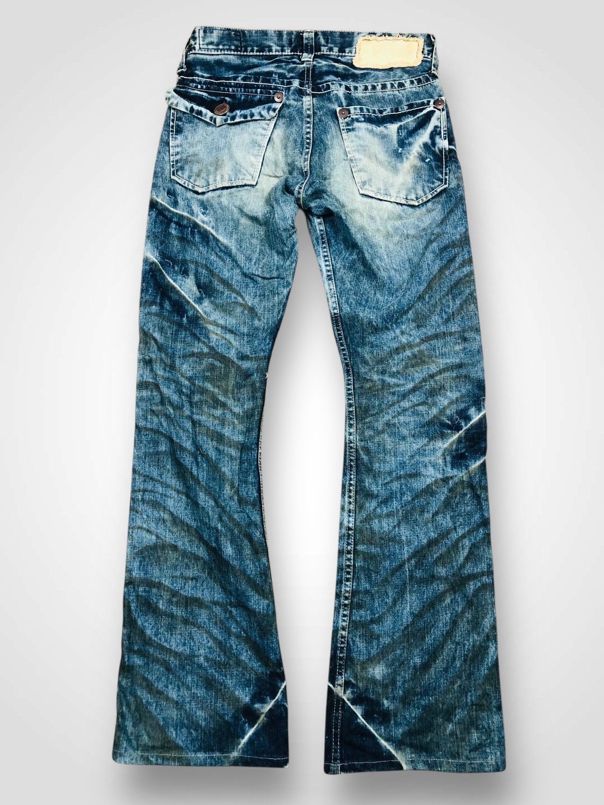 Japanese Brand BlueWay Garments W38 Flare Bootcut (37) Size US 28 / EU 44 - 2 Thumbnail