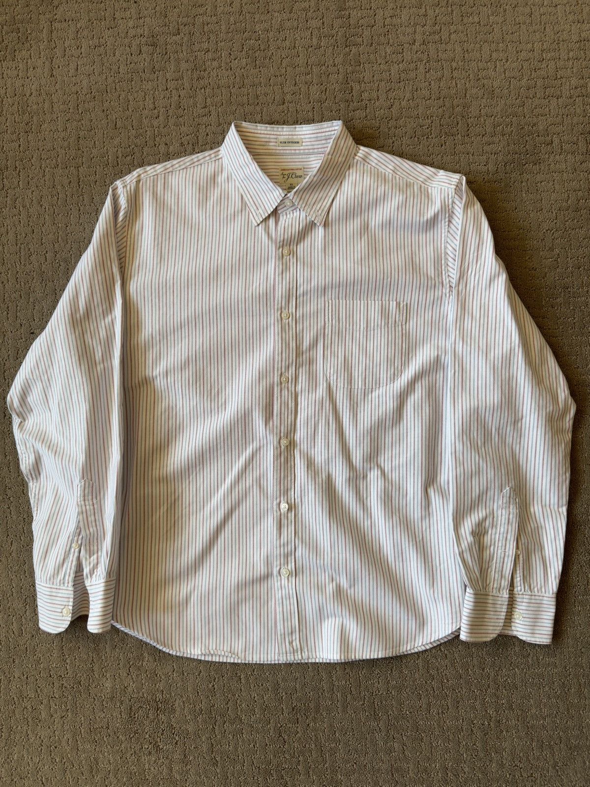 J.Crew × Vintage American Pina Button Down Size US XL / EU 56 / 4 - 1 Thumbnail