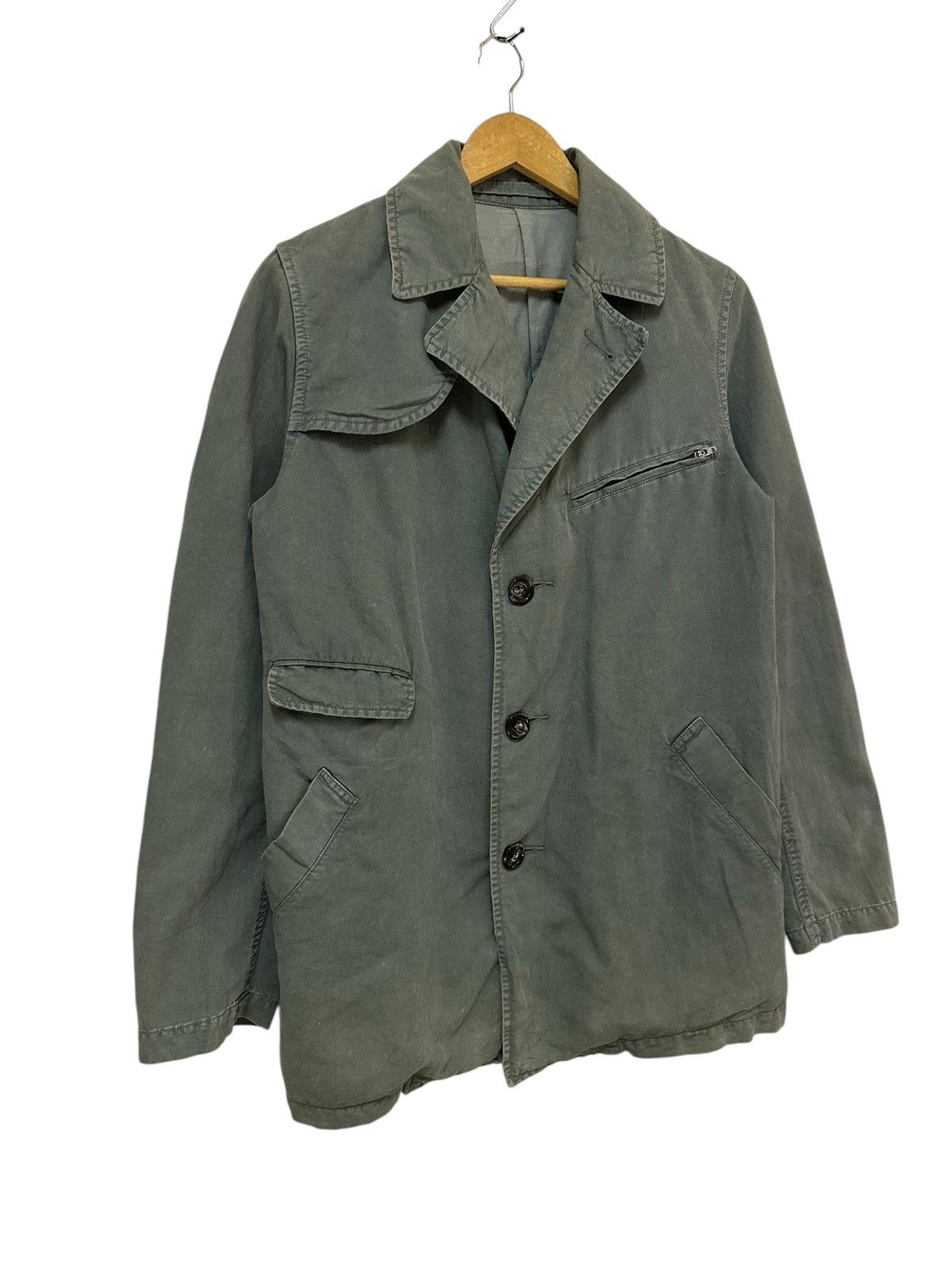 CABANE de ZUCCa Vintage Cabanne de zucca army style jacket issey miyake Size US M / EU 48-50 / 2 - 3 Thumbnail