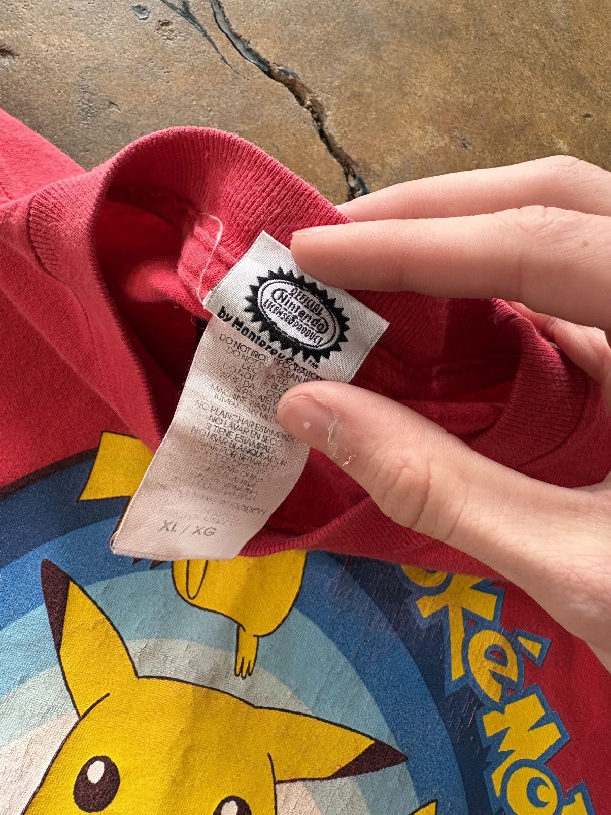 Pokemon 1999 Pokemon Pikachu Tee Size US M / EU 48-50 / 2 - 4 Thumbnail