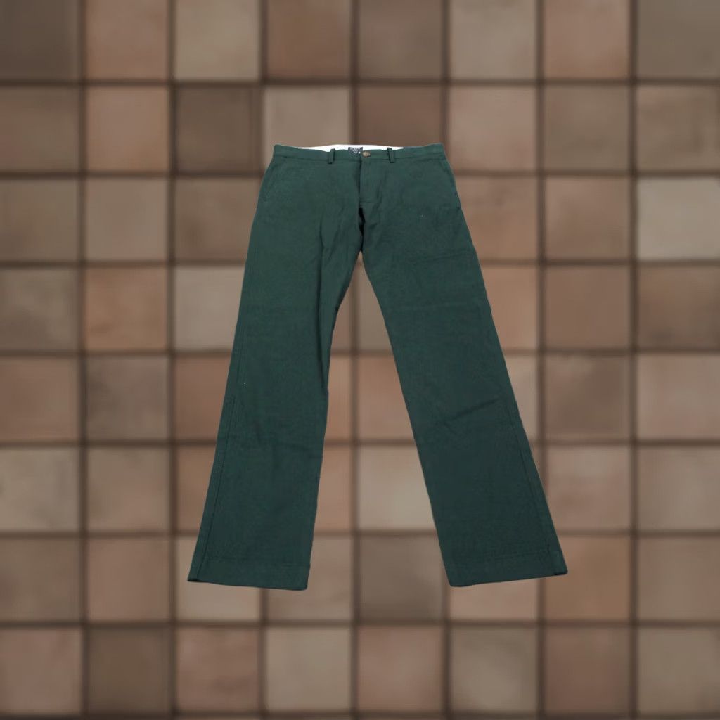 J.Crew J.CREW Pants Mens 30 X 32 Green Chino Slim Straight Holiday Winter 90s Mens Size US 32 / EU 48 - 1 Thumbnail