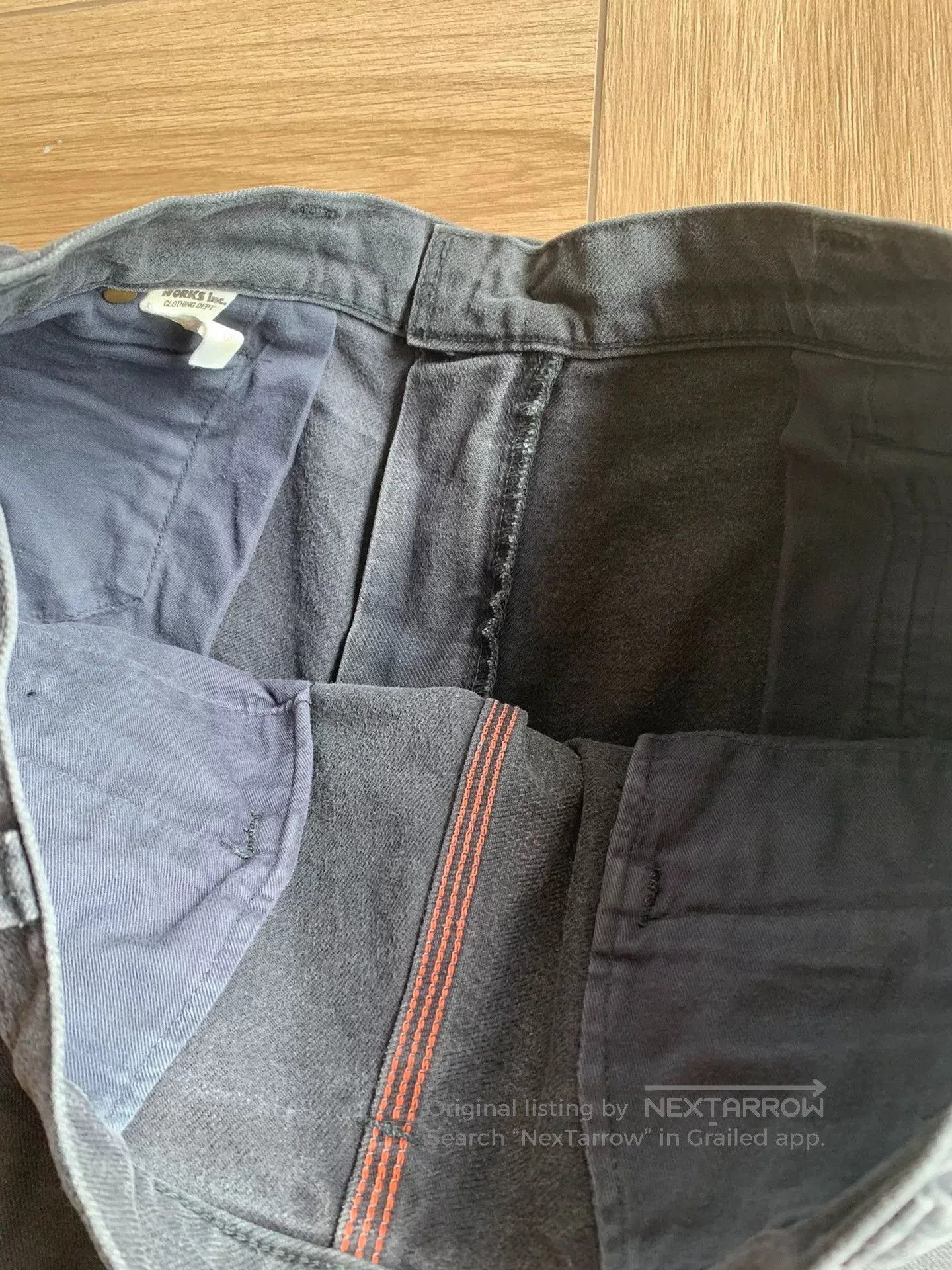 Iron Heart iron heart cargo shorts in charcoal color. Size US 36 / EU 52 - 4 Thumbnail