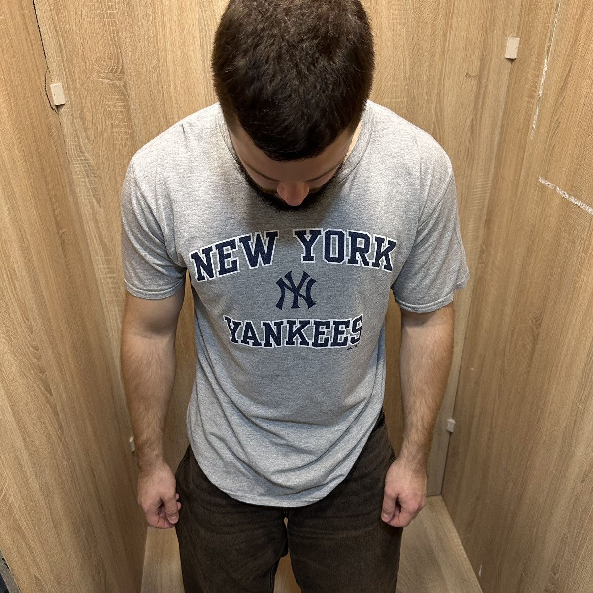 New Era × Vintage Vintage New Era Yankees T-shirts Big Logo Rap Y2K 00s Size US L / EU 52-54 / 3 - 2 Thumbnail