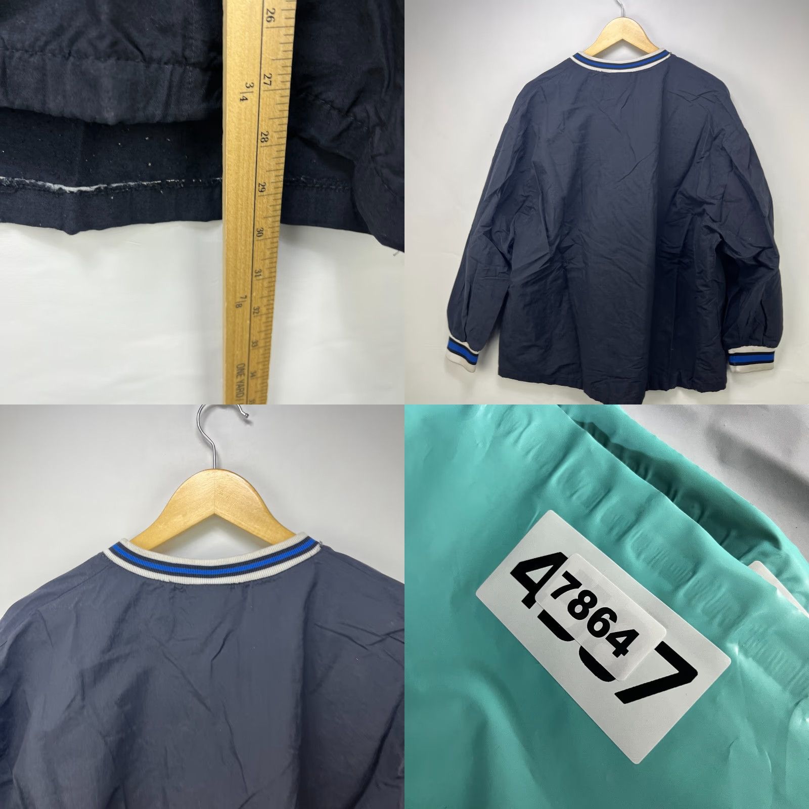 Converse VINTAGE Converse Jacket Windbreaker Men XL Black 90s All Star USA Size US XL / EU 56 / 4 - 8 Thumbnail