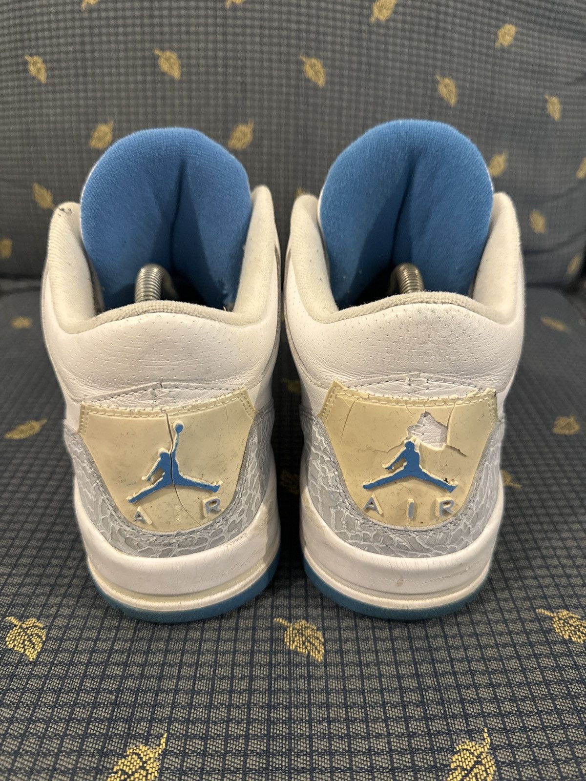 Jordan Brand Jordan 3 Harbor Blue Womens Size US 9.5 / EU 42-43 - 4 Thumbnail