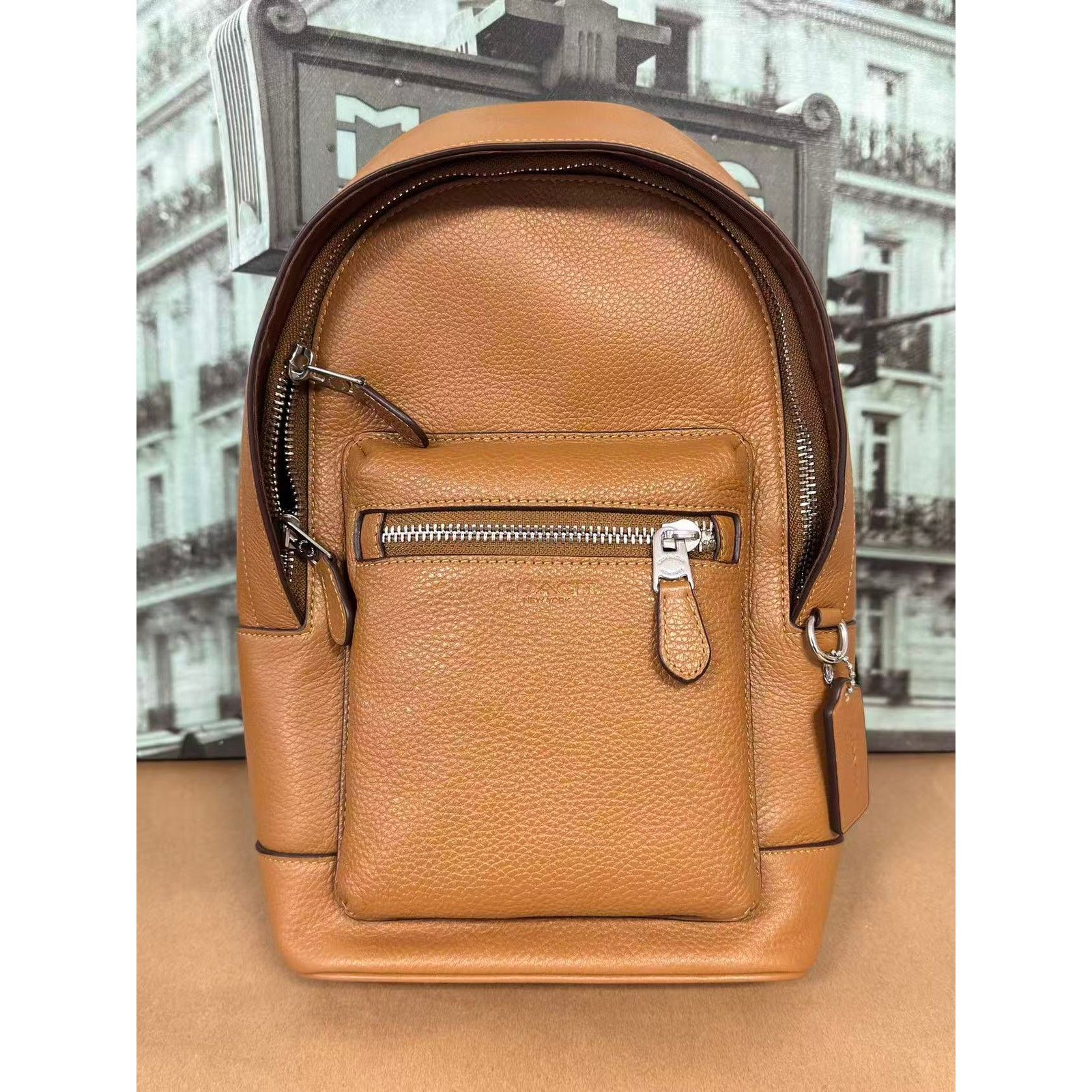 Coach Coach 2540 West Pack Bag In Refine Pebble Leather Size ONE SIZE - 1 Thumbnail