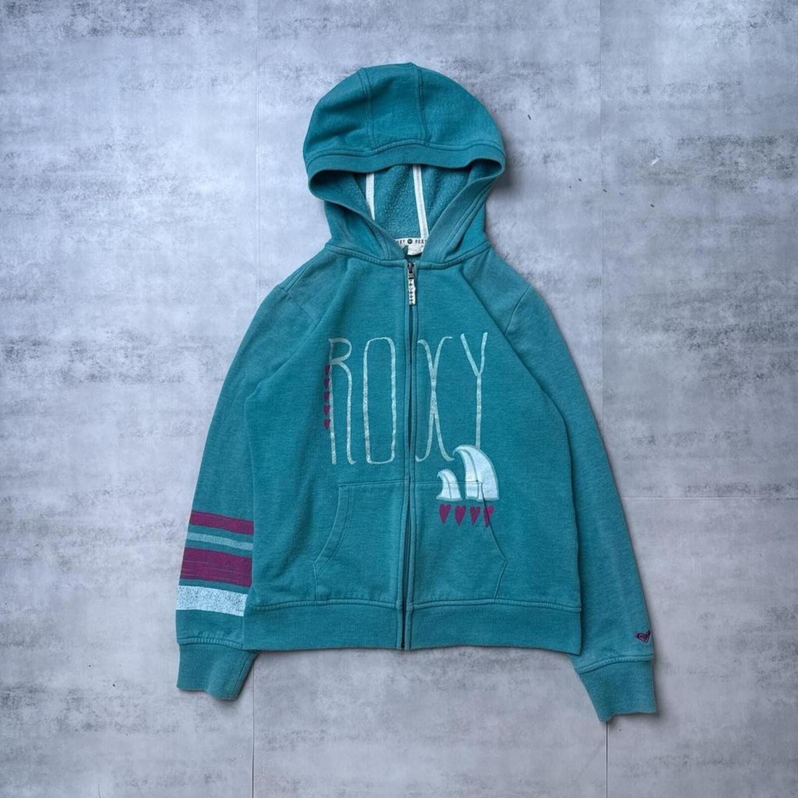 Royal Robbins Y2K Roxy Surf 00s Blue Zip Up Hoodie Jacket Size S / US 4 / IT 40 - 1 Thumbnail
