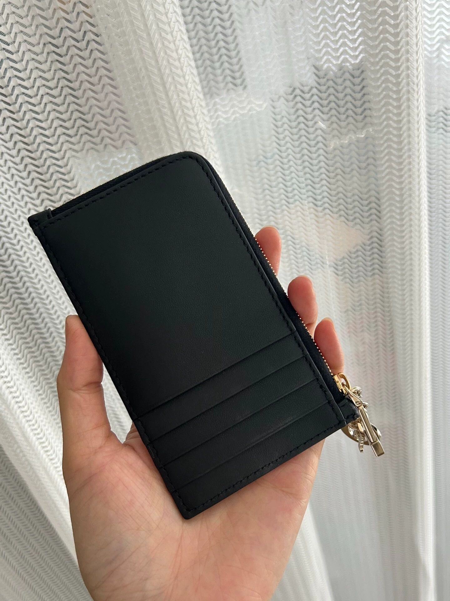 Dior Dior Black Card Holder New Unused Size ONE SIZE - 2 Thumbnail