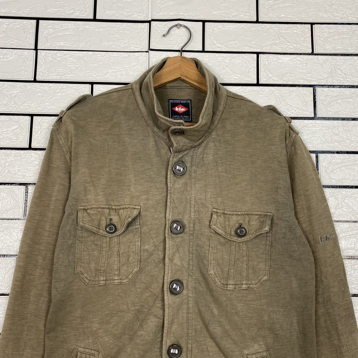 Japanese Brand 📌Vintage Biker Jacket Lee Cooper Sun Faded Design Size US XL / EU 56 / 4 - 4 Thumbnail