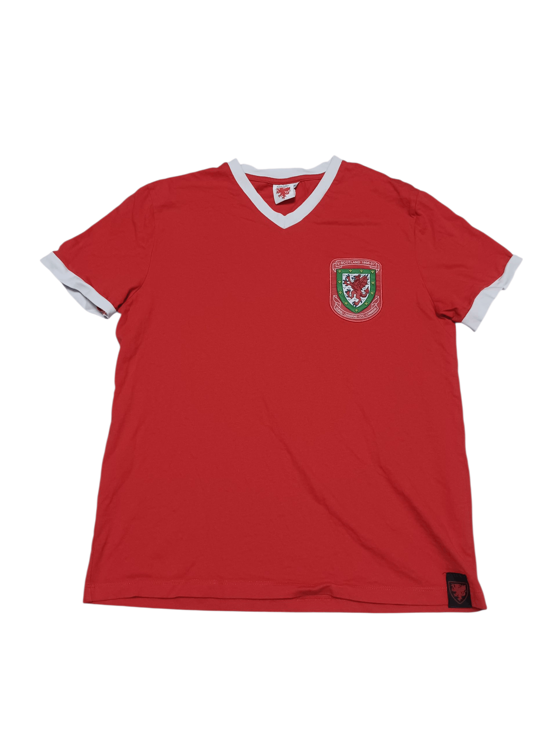 Other WALES VINTAGE 1956 STYLE OFFICIAL MERCH SOCCER JERSEY Size US M / EU 48-50 / 2 - 1 Thumbnail