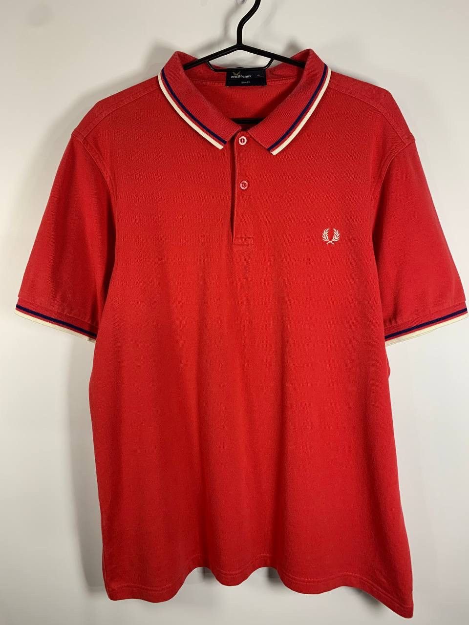 Fred Perry Fred Perry | Red | XL | Slim Fit Size US XL / EU 56 / 4 - 1 Thumbnail