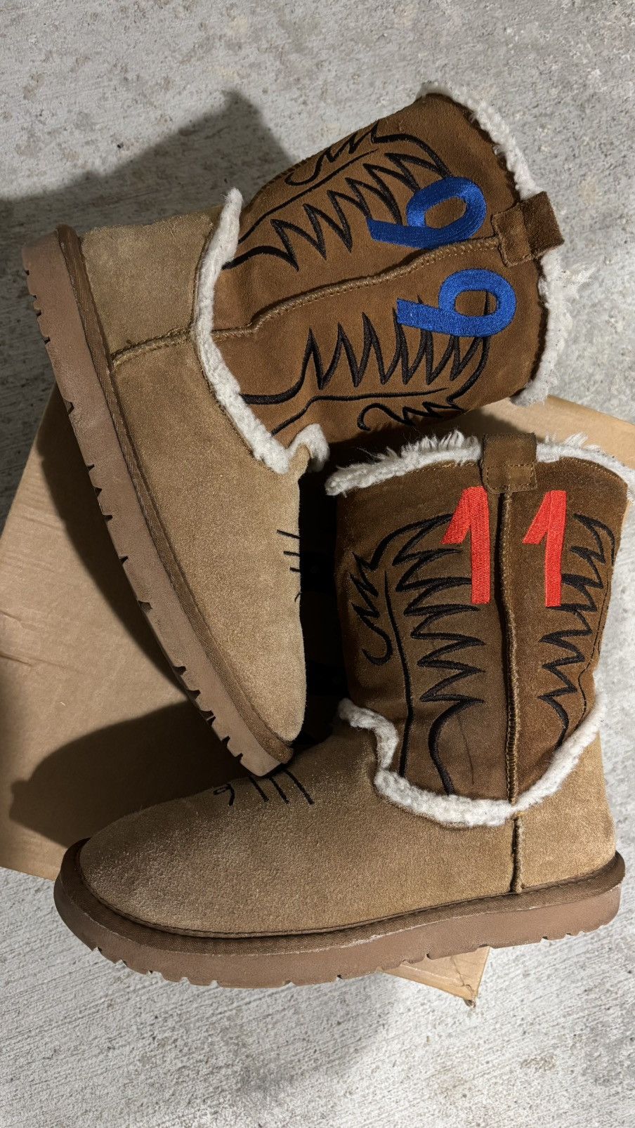 1199 Bazo 1199 Ugg Cowboy Boots Size US 10 / EU 43 - 2 Thumbnail