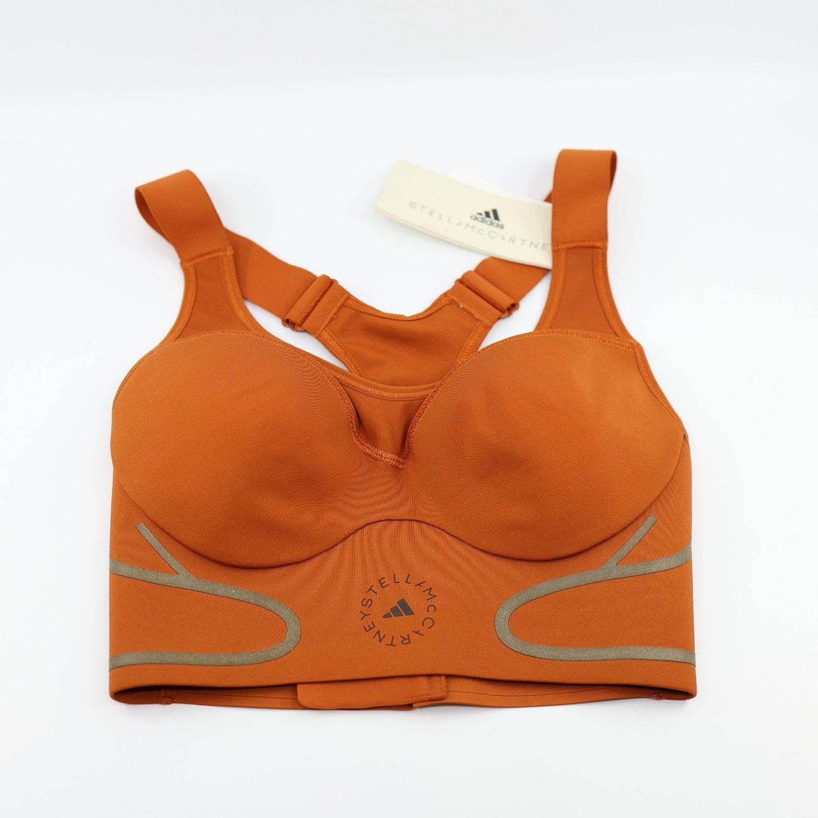 Adidas New ADIDAS x Stella McCartney TruePace GU9483 Sports Bra 30C Size ONE SIZE - 2 Thumbnail