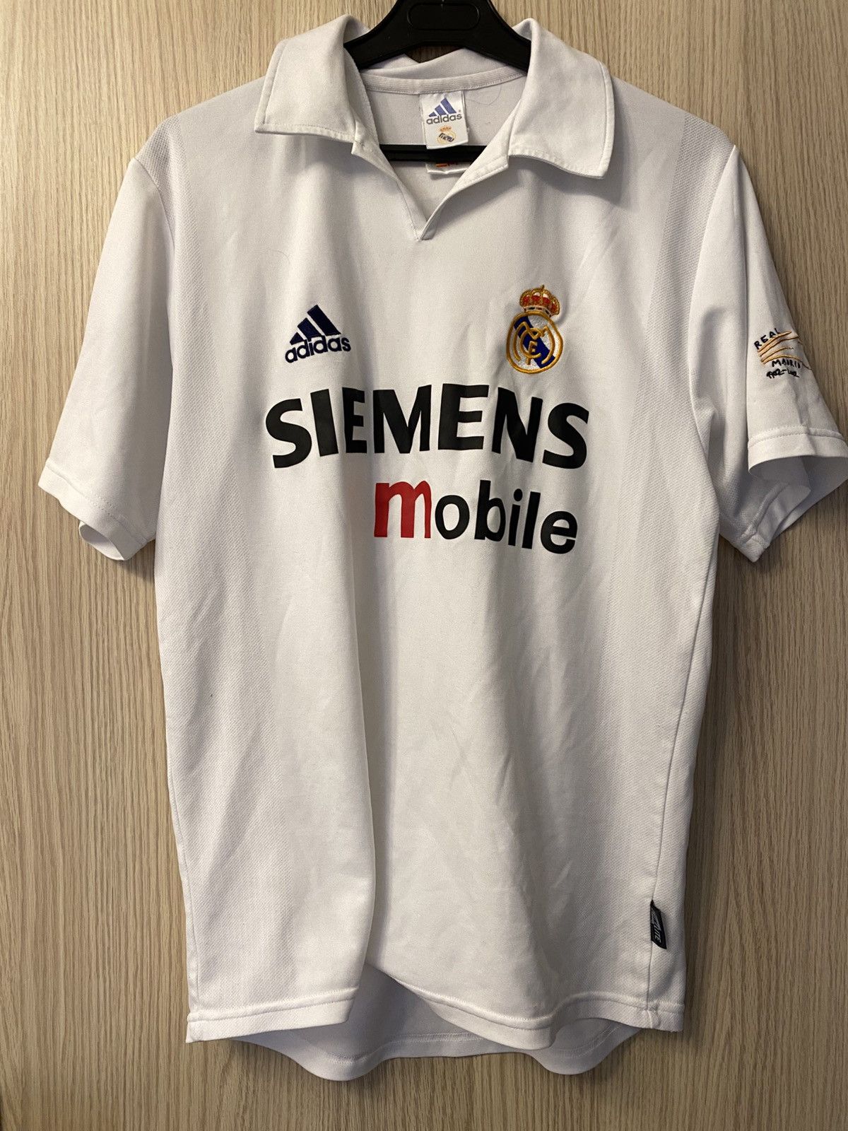 Adidas Adidas Real Madrid 02/03 Centenary Home Kit Ronaldo R9 (S) Size US S / EU 44-46 / 1 - 1 Thumbnail