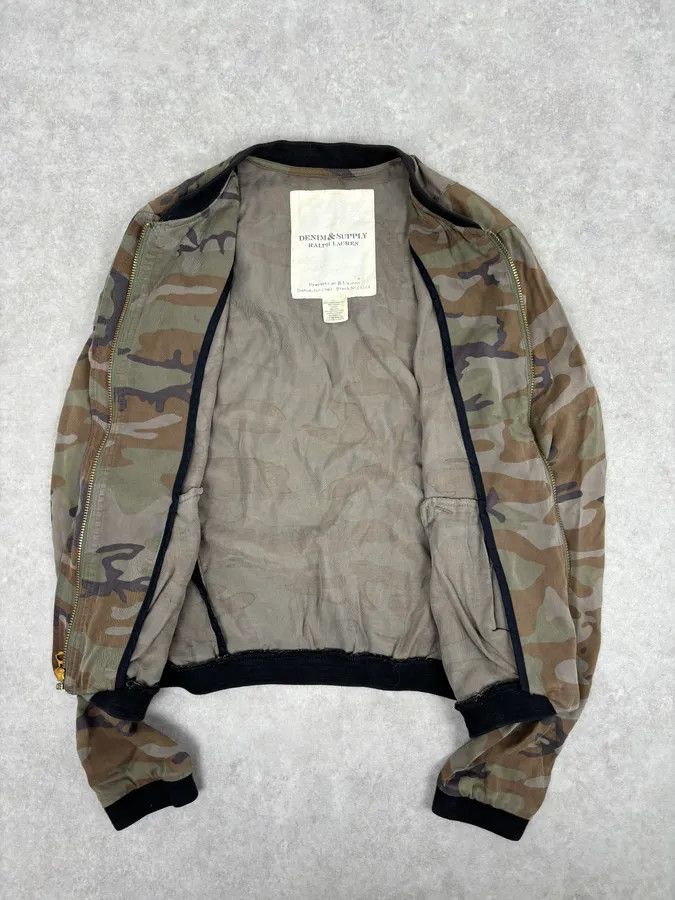 Polo Ralph Lauren 2010s Ralph Lauren Khaki Camouflage Light Jacket Size S / US 4 / IT 40 - 7 Thumbnail
