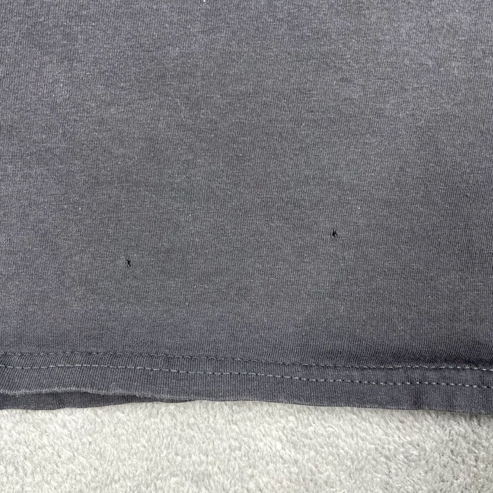 Vintage Papasaurus Rex Mens T-Shirt XL Charcoal Gray Logo Graphic Tee Regular Fit Adult Size XL Men Size US XL / EU 56 / 4 - 6 Thumbnail