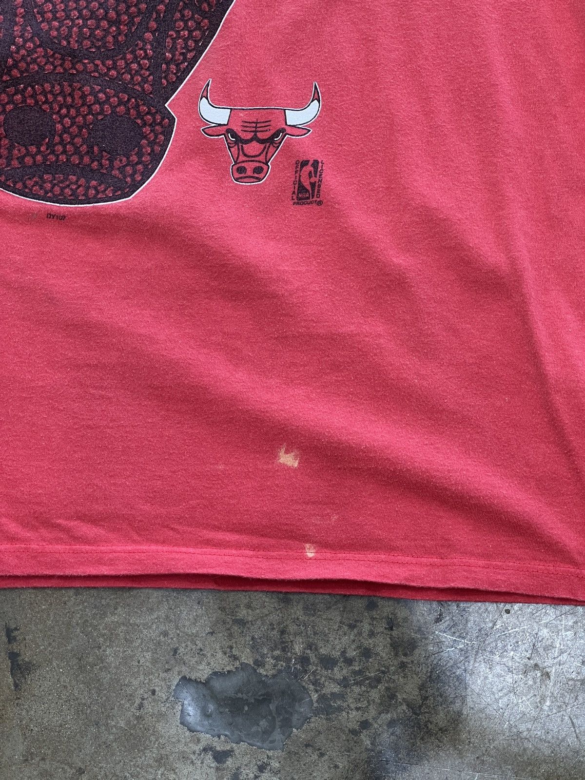 NBA Vintage Chicago Bulls NBA Basketball Single Stitch Tee XL Size US XL / EU 56 / 4 - 5 Thumbnail