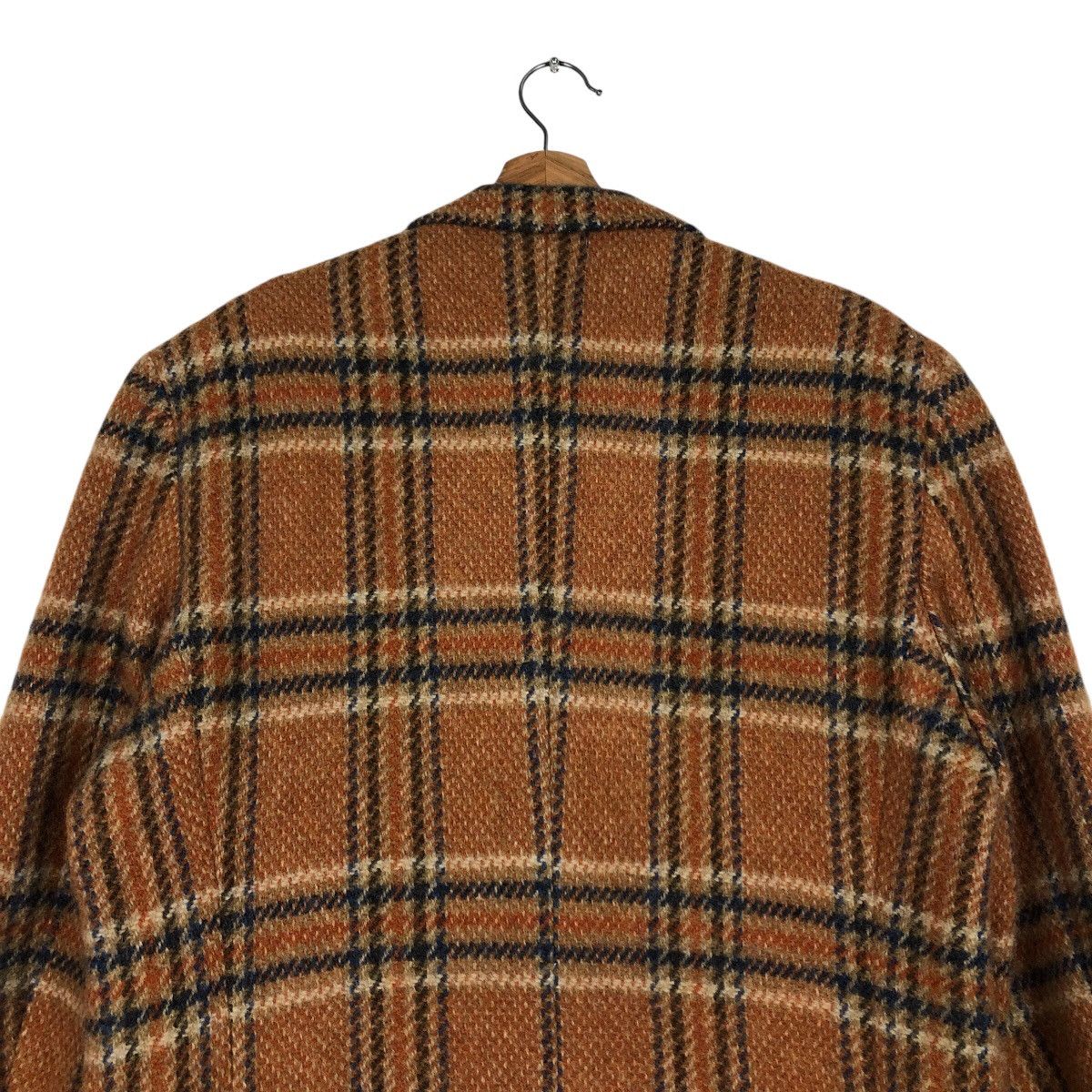 Japanese Brand 📌Vintage Wool Coats Jacket Karl Helmut Tartan Design Size US L / EU 52-54 / 3 - 10 Thumbnail