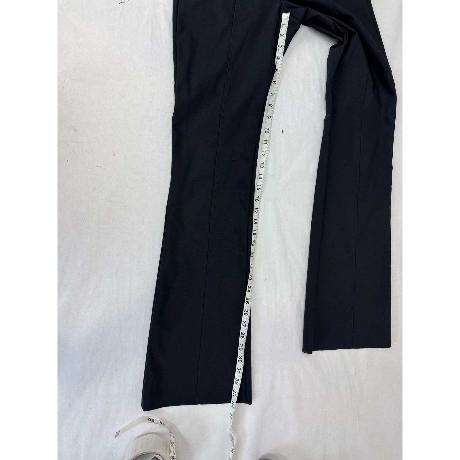 St. John St. John Emma Black Dress Pant MSRP 595 Flare NWOT - Size 4 Size 27" / US 4 / IT 40 - 3 Thumbnail
