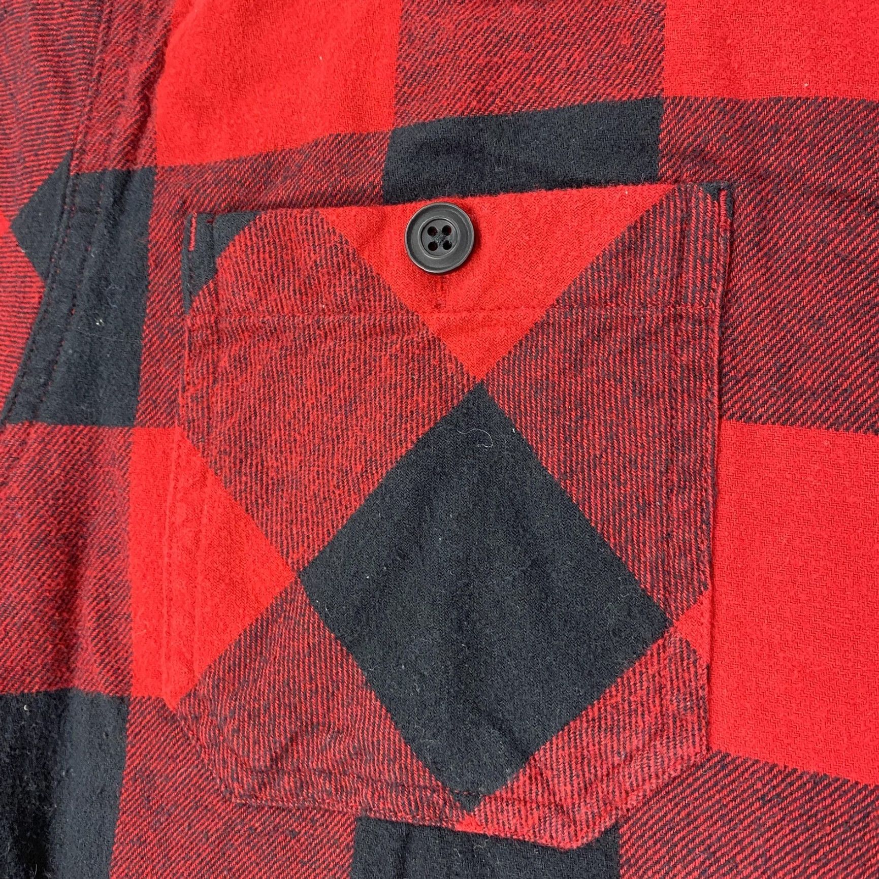 Vintage Coleman Shirt Mens Large Red Black Buffalo Plaid Flannel Button-Up Cotton Casual Size US L / EU 52-54 / 3 - 4 Thumbnail