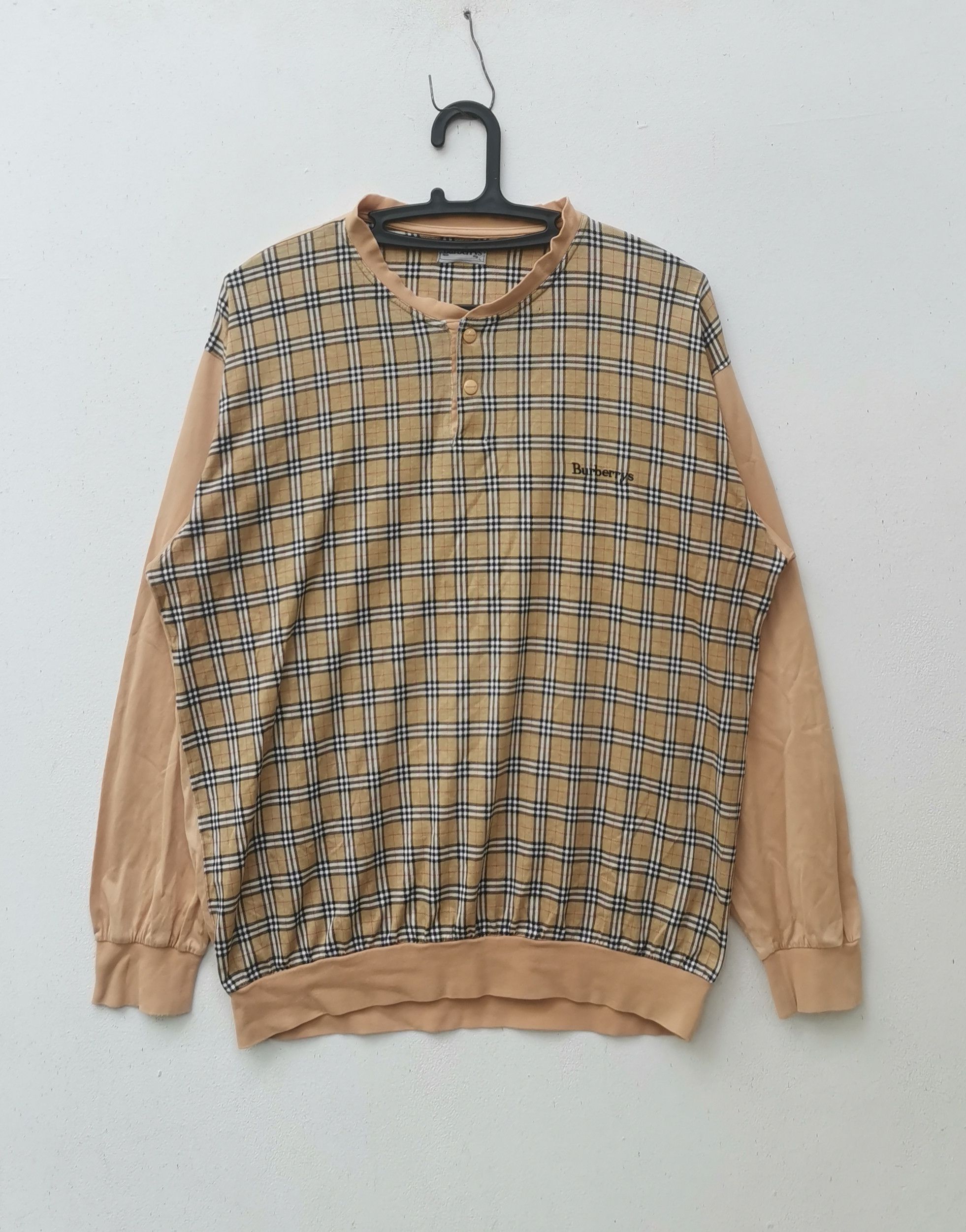 トップス vintage Burberry's novacheck sweater ep vintage Burberry's novacheck sweater ep Burberry × Designer