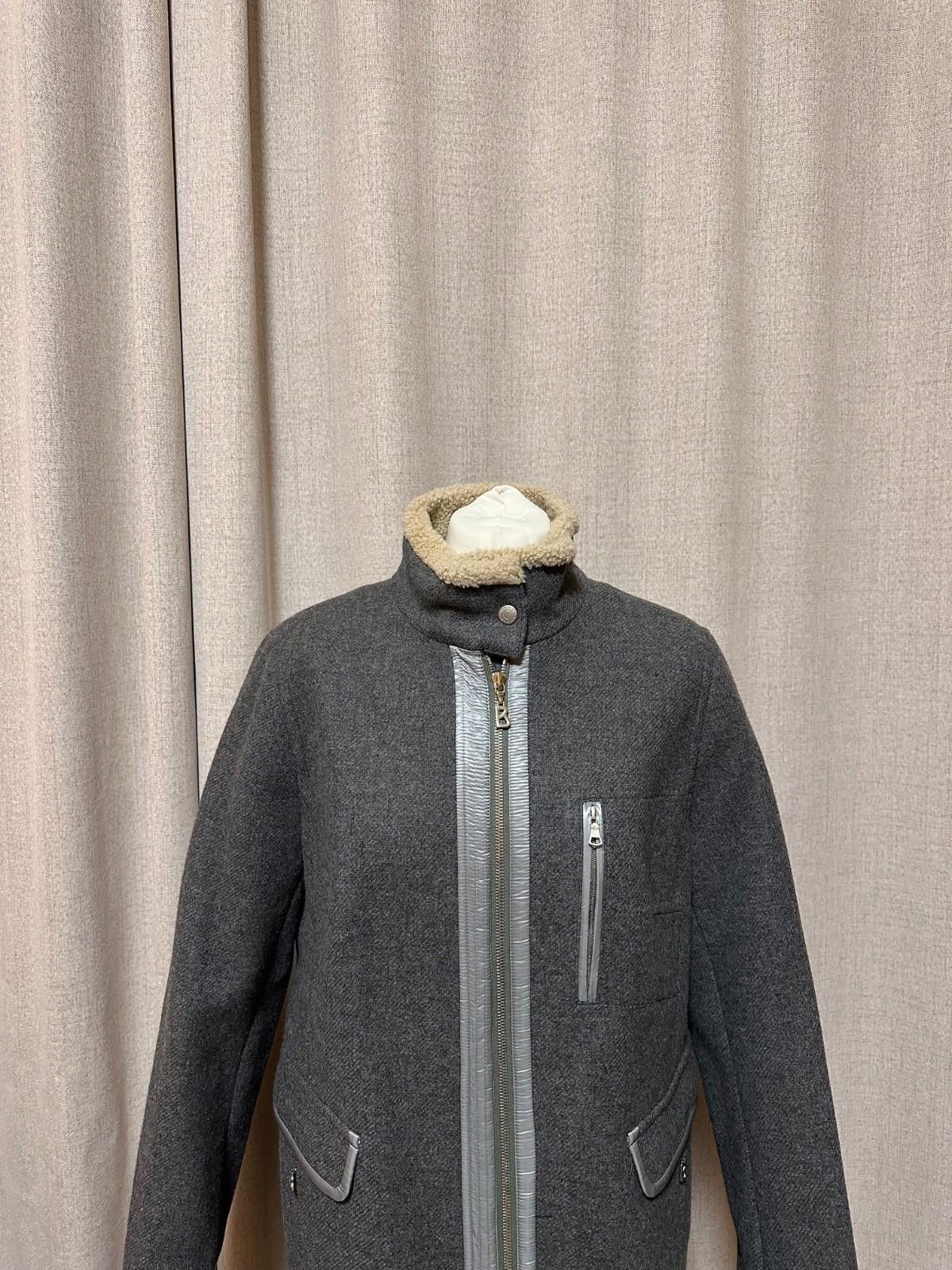 Bogner Bogner Lamm Coat Gray Sz L Size L / US 10 / IT 46 - 2 Thumbnail