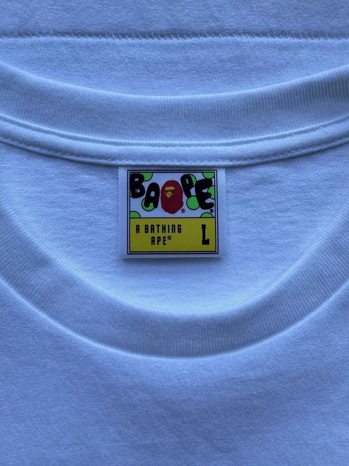 Bape BAPE A BATHING APE - 'JAPANESE CULTURE' White T-Shirt Size US L / EU 52-54 / 3 - 10 Thumbnail