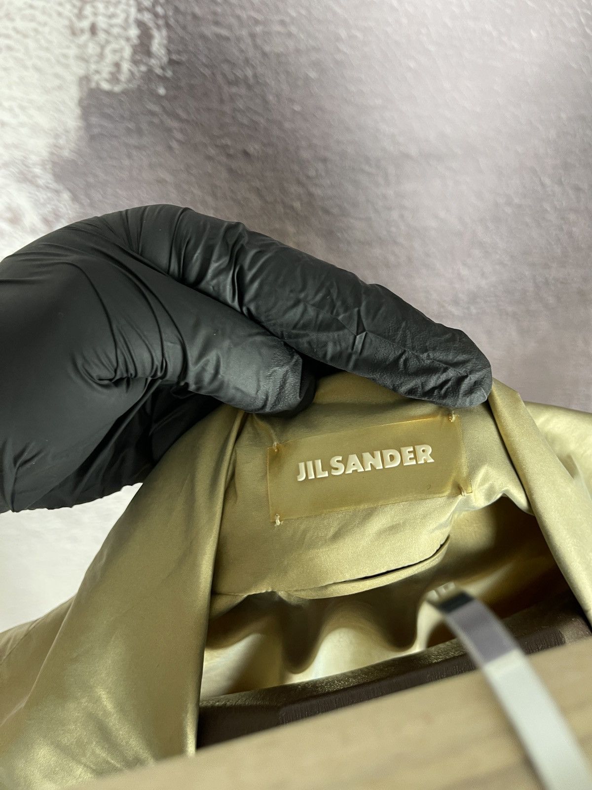 Jil Sander Jil Sander golden nylon shimmer jacket size 38 Size XS / US 0-2 / IT 36-38 - 12 Thumbnail