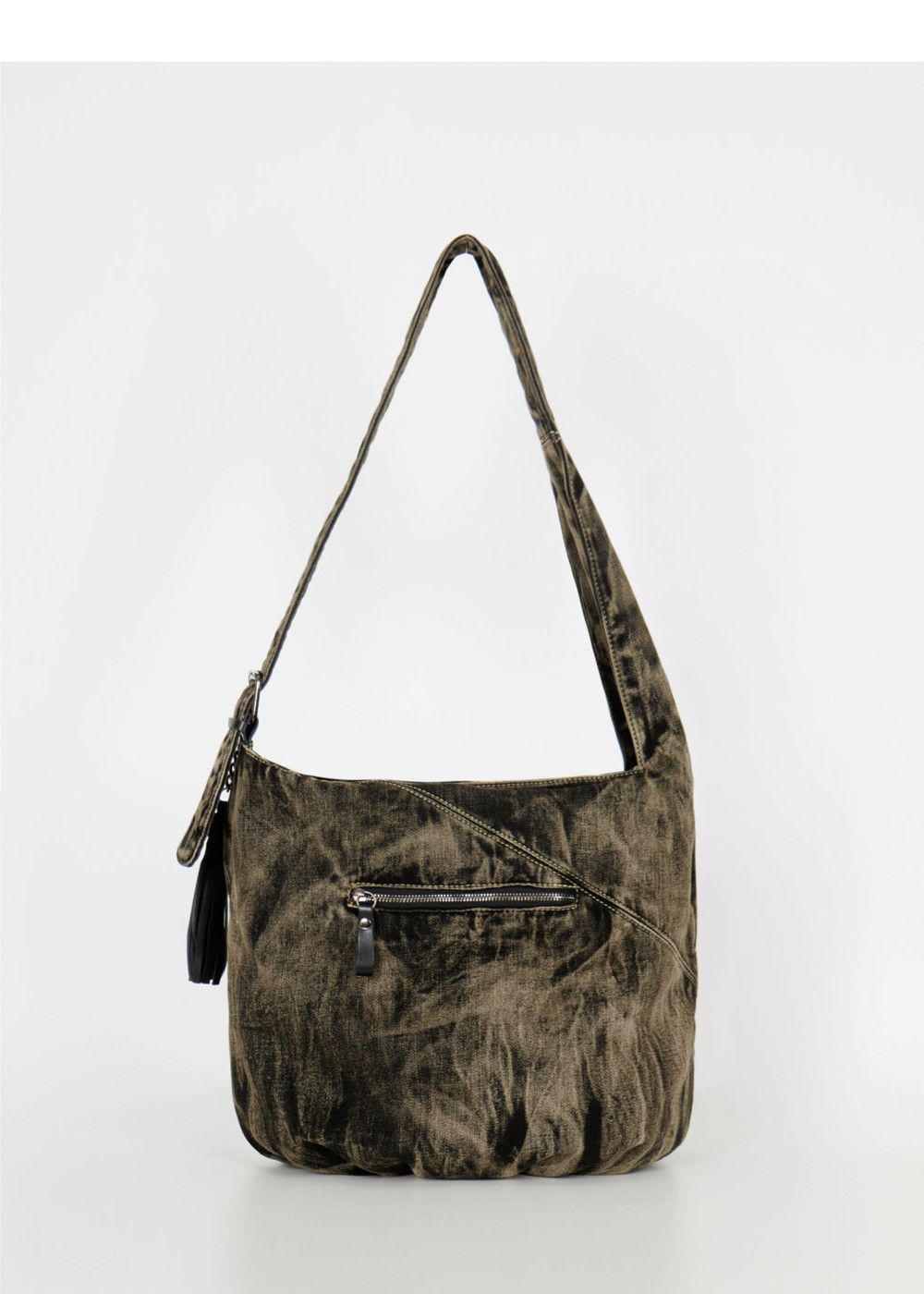 Japanese Brand Y2K Jeans Sling Crossbody Motorcycle Bag Size ONE SIZE - 6 Thumbnail