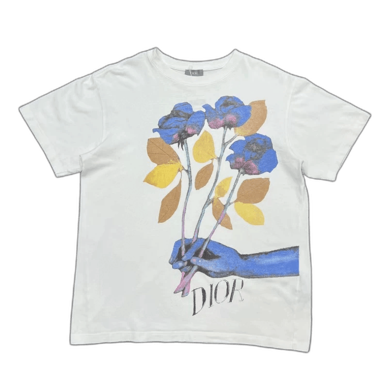 Dior Dior Floral Short Sleeve TShirt Size M-2506 Size US M / EU 48-50 / 2 - 1 Thumbnail