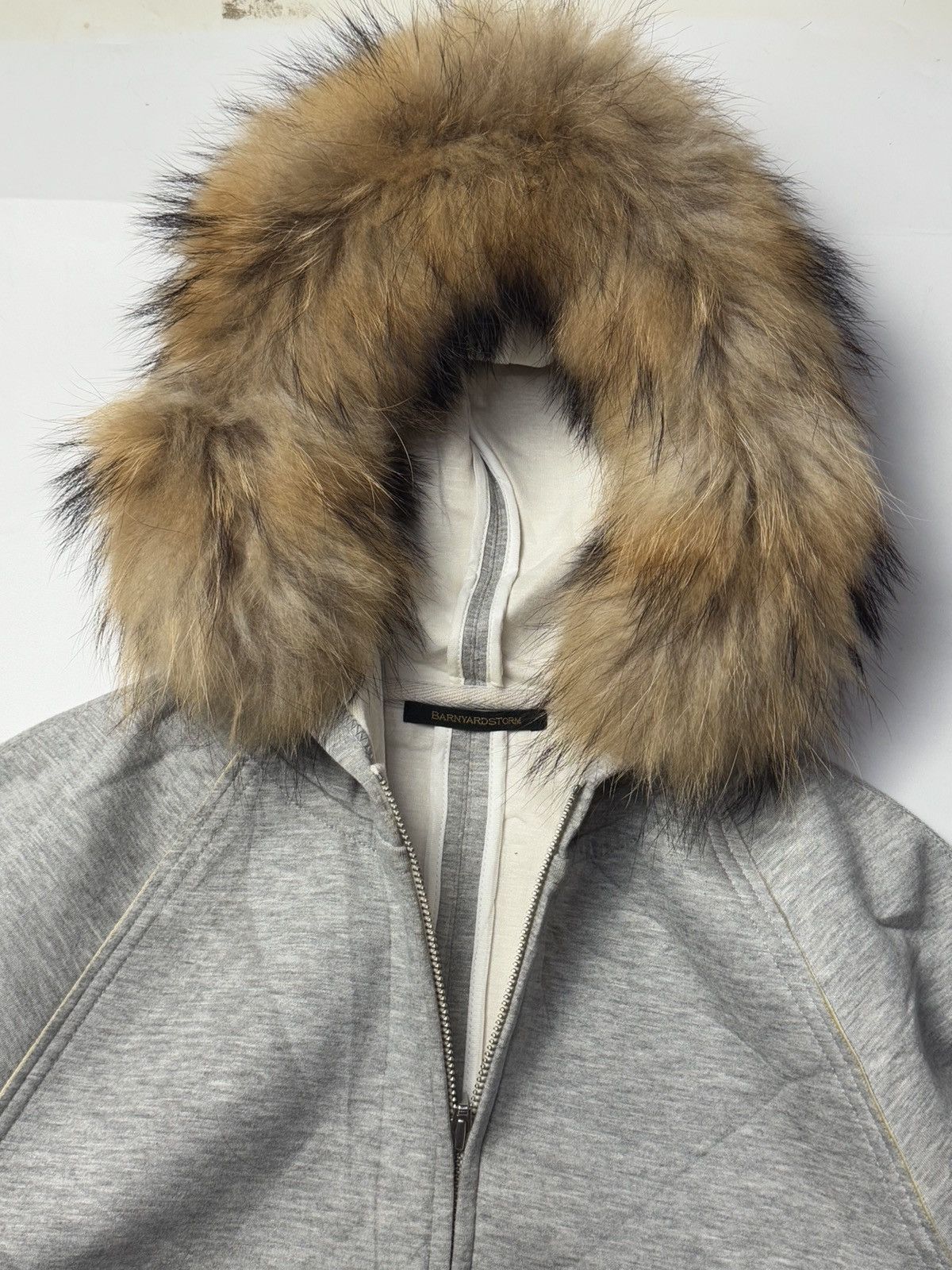 If Six Was Nine × Japanese Brand × Le Grande Bleu (L.G.B.) Fur Hoodie Japanese Barnyardstorm Size US M / EU 48-50 / 2 - 4 Thumbnail