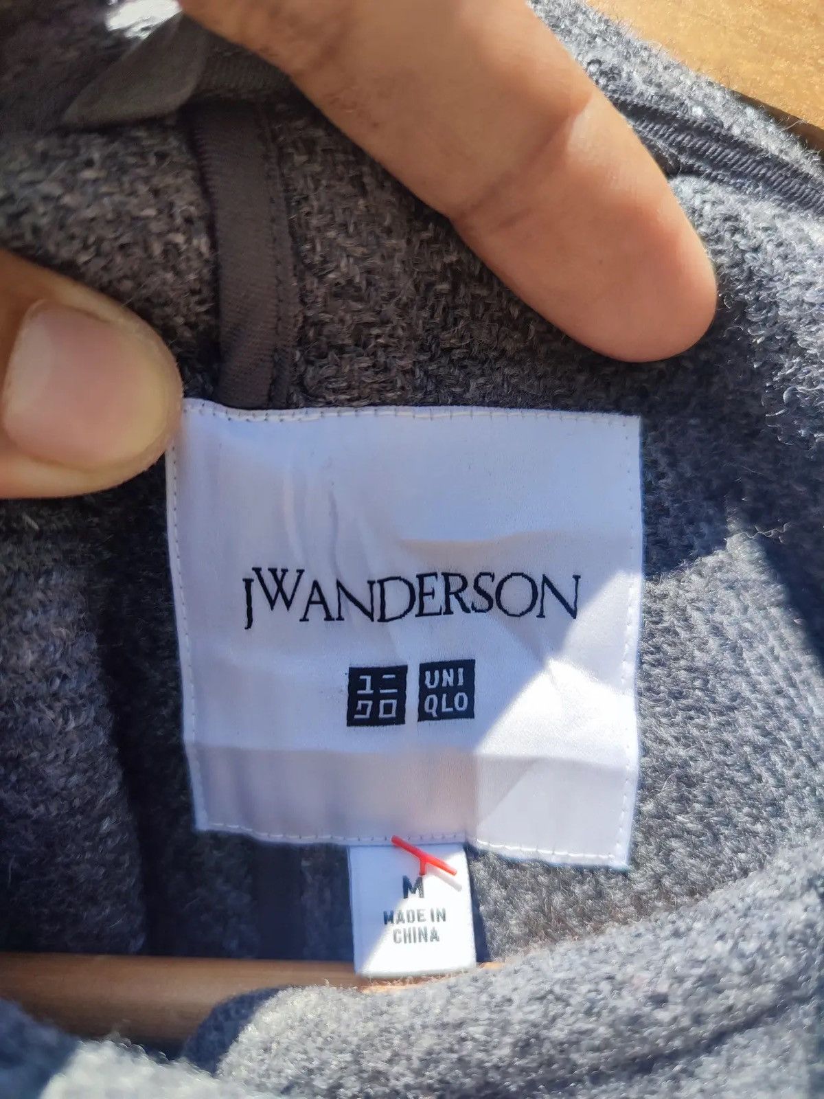 JW Anderson × Uniqlo Uniqlo x JW Anderson Wool Blend Duffle Coat (Grey) Size US M / EU 48-50 / 2 - 9 Thumbnail