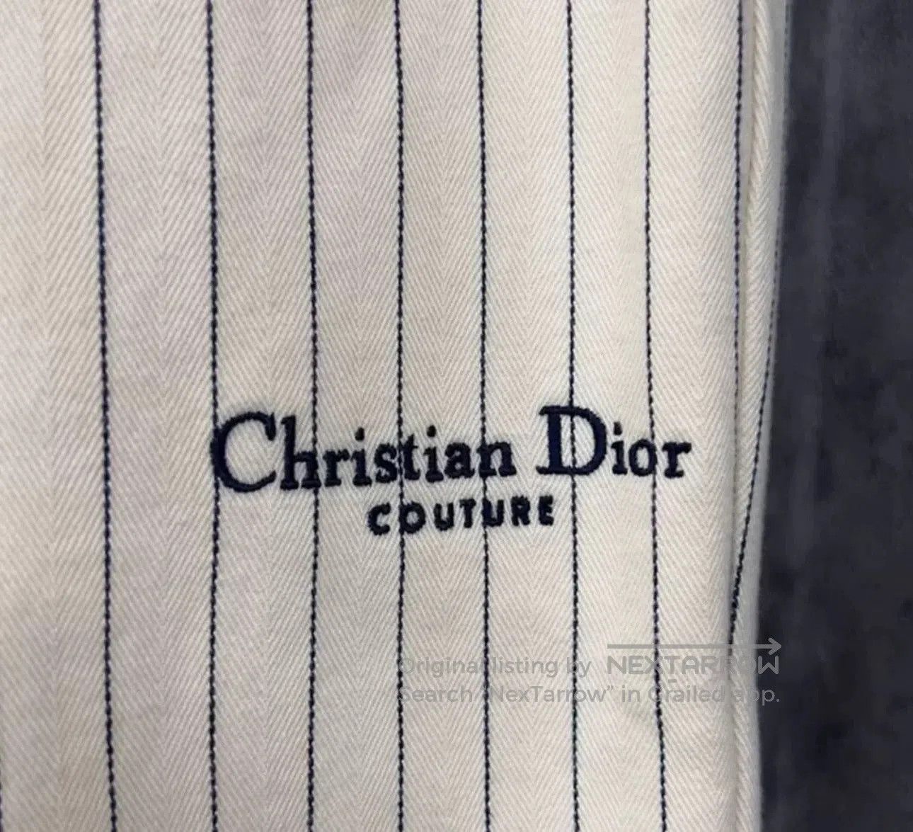 Dior Dior Striped Logo Jeans. Size US 34 / EU 50 - 2 Thumbnail