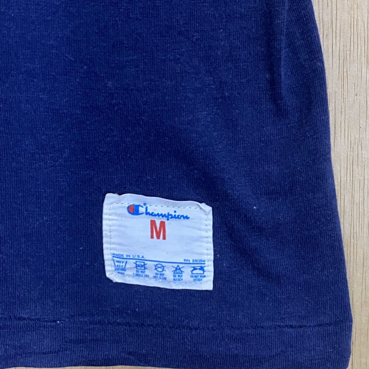 Champion Vintage 80s Champion Michigan Big Logo 3Q Tee Size US M / EU 48-50 / 2 - 8 Thumbnail