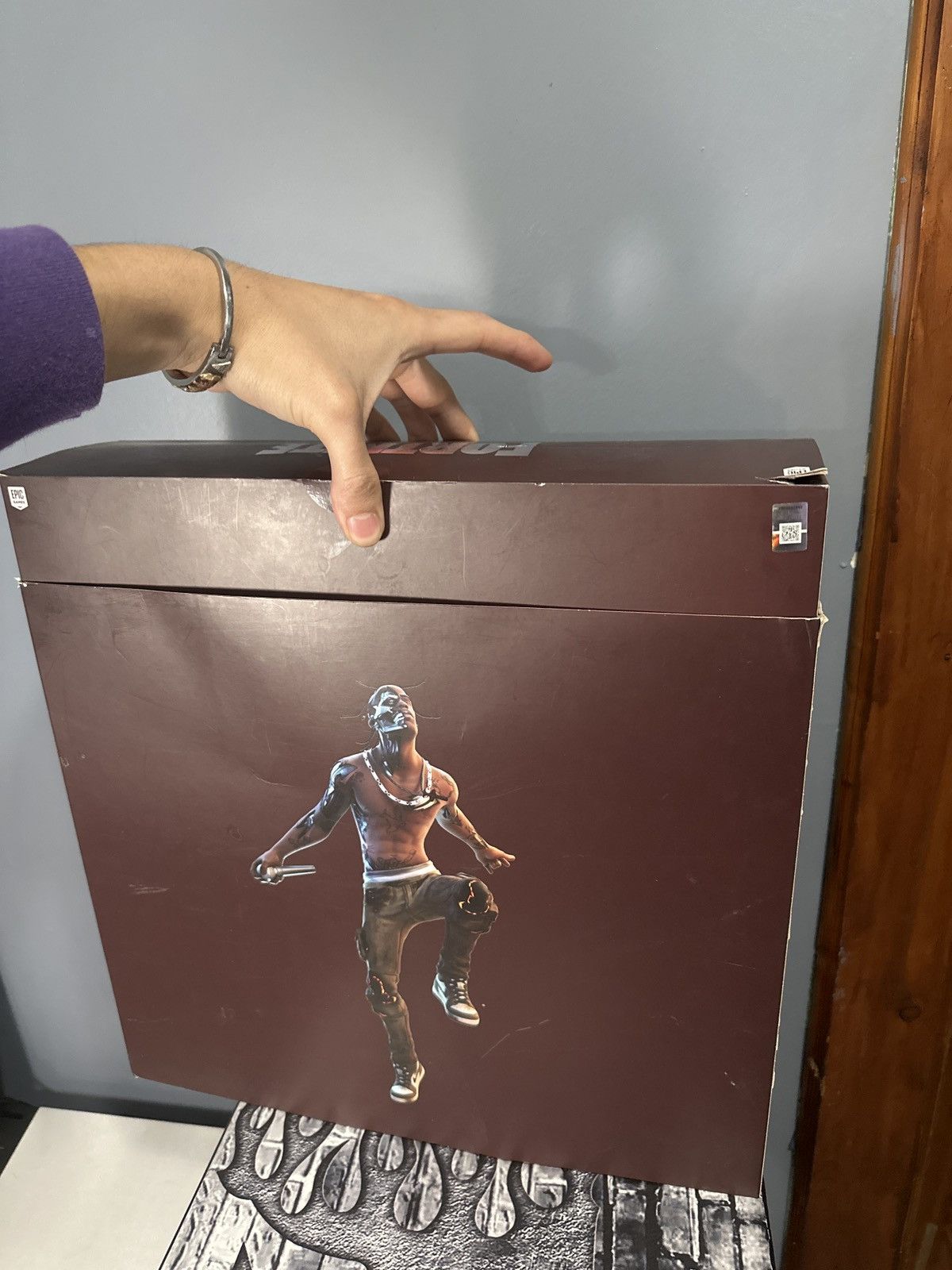 Travis Scott Travis Scott Fortnite Action Figure Size ONE SIZE - 1 Thumbnail