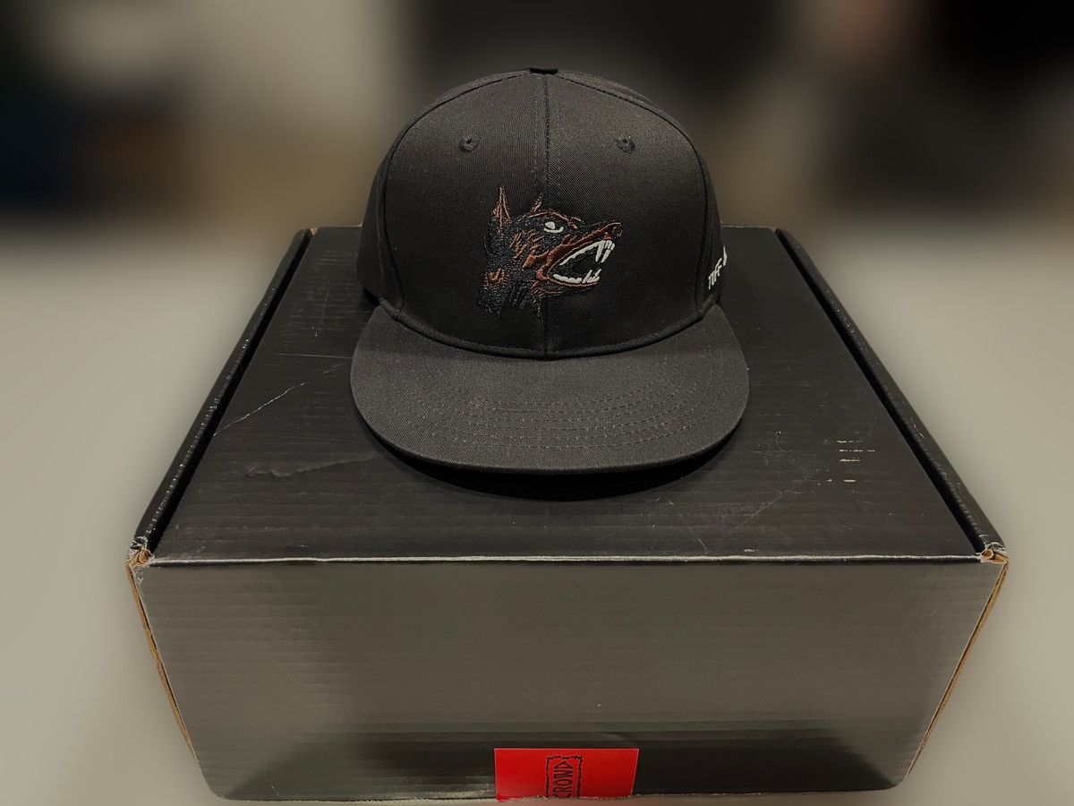 Sale NEW Tuff Crowd black doberman dog deadstock snapback hostile territory