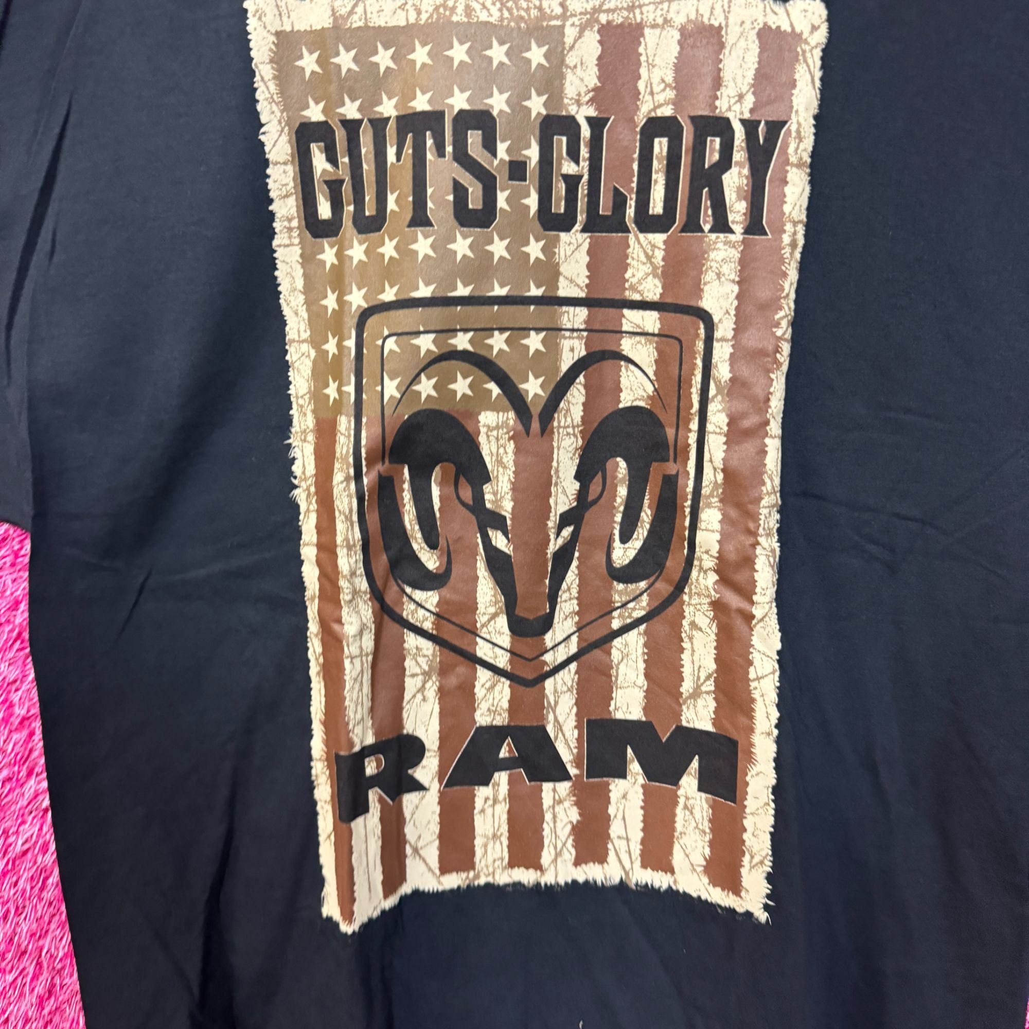 Band Tees Guts Glory Rams logo T-shirt size 2XL Size US XXL / EU 58 / 5 - 2 Thumbnail