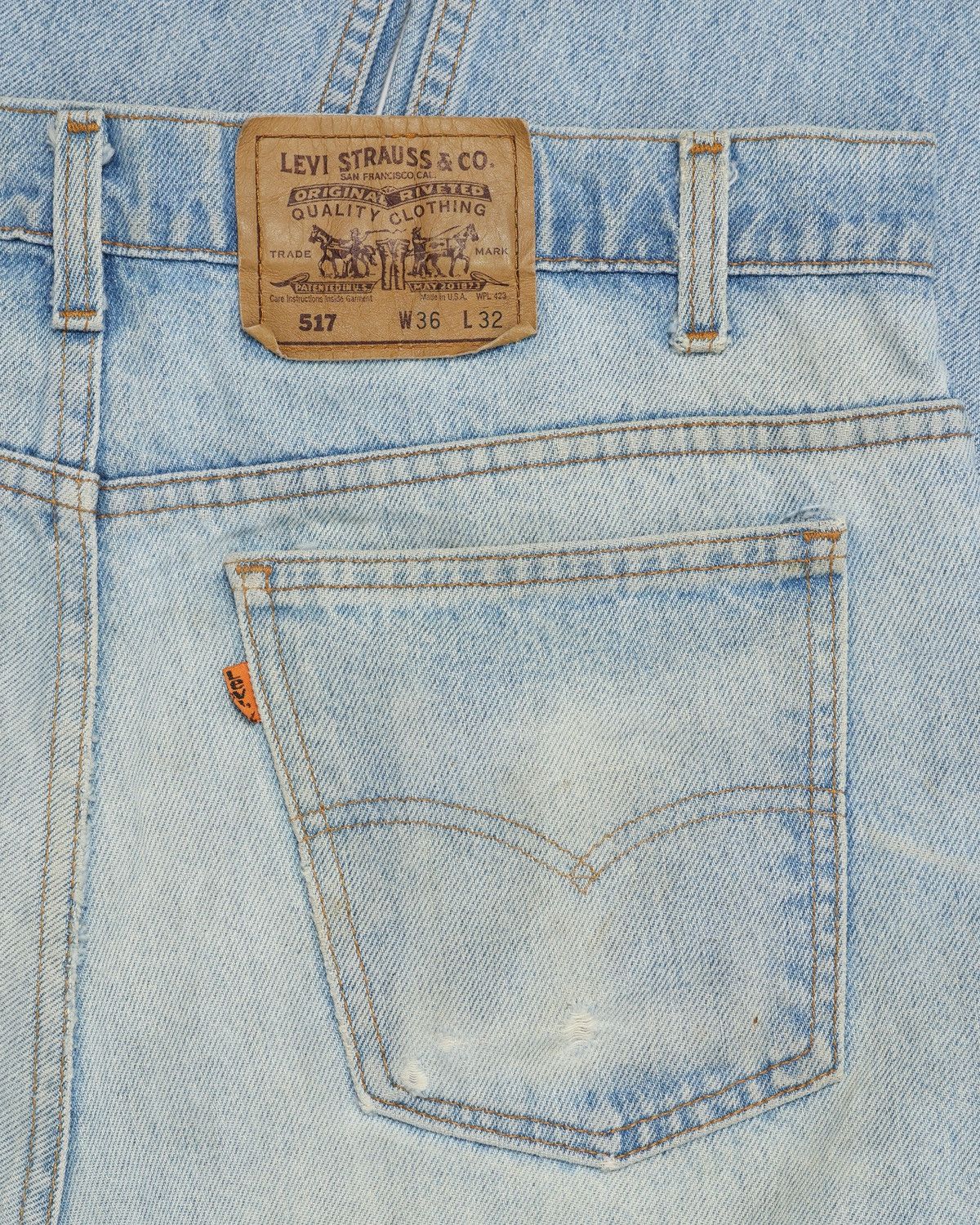 Vintage Levis 517 bootcut jeans Size US 36 / EU 52 - 6 Thumbnail