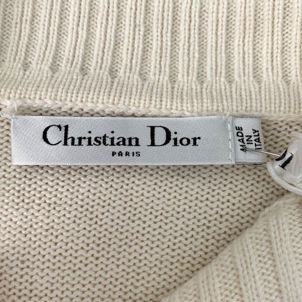 Dior Christian Dior Striped Long Sleeve Knit Top K26WX Size XXS / US 00 / IT 34 - 5 Thumbnail