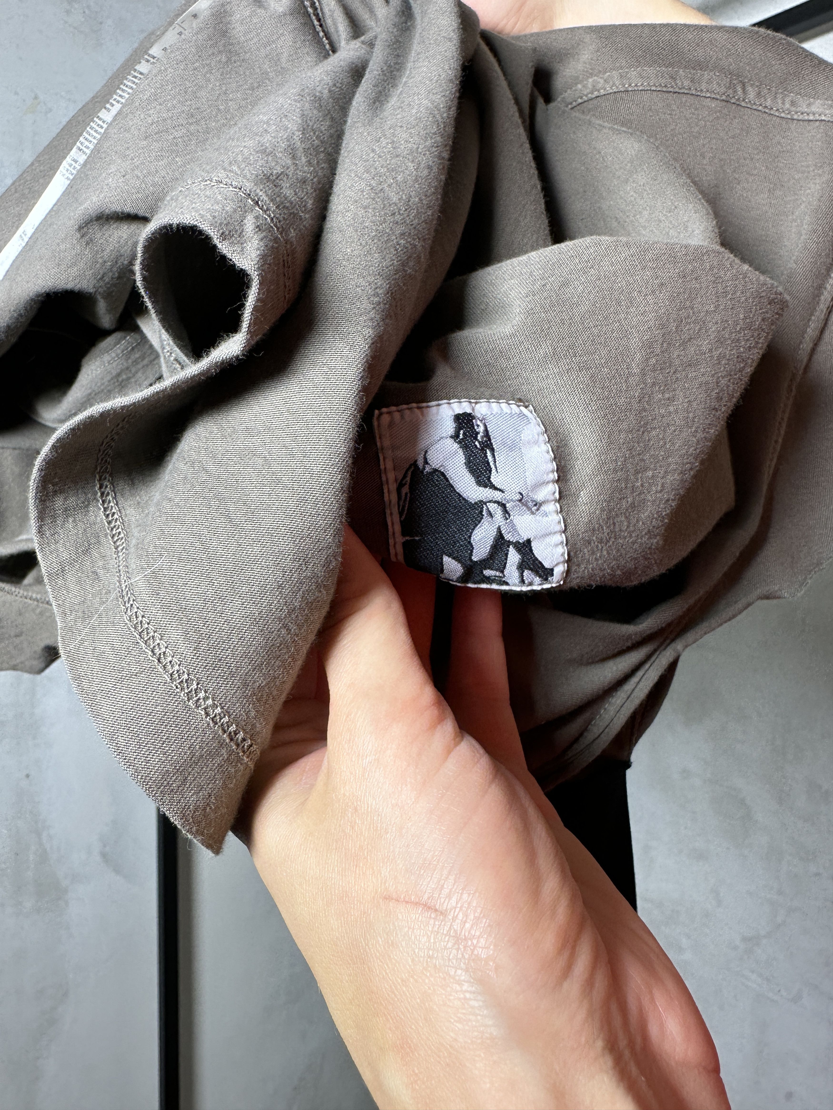 Rick Owens Drkshdw Drkshdw Oversized Cotton T-Shirt With Relaxed Fit Size US L / EU 52-54 / 3 - 11 Thumbnail