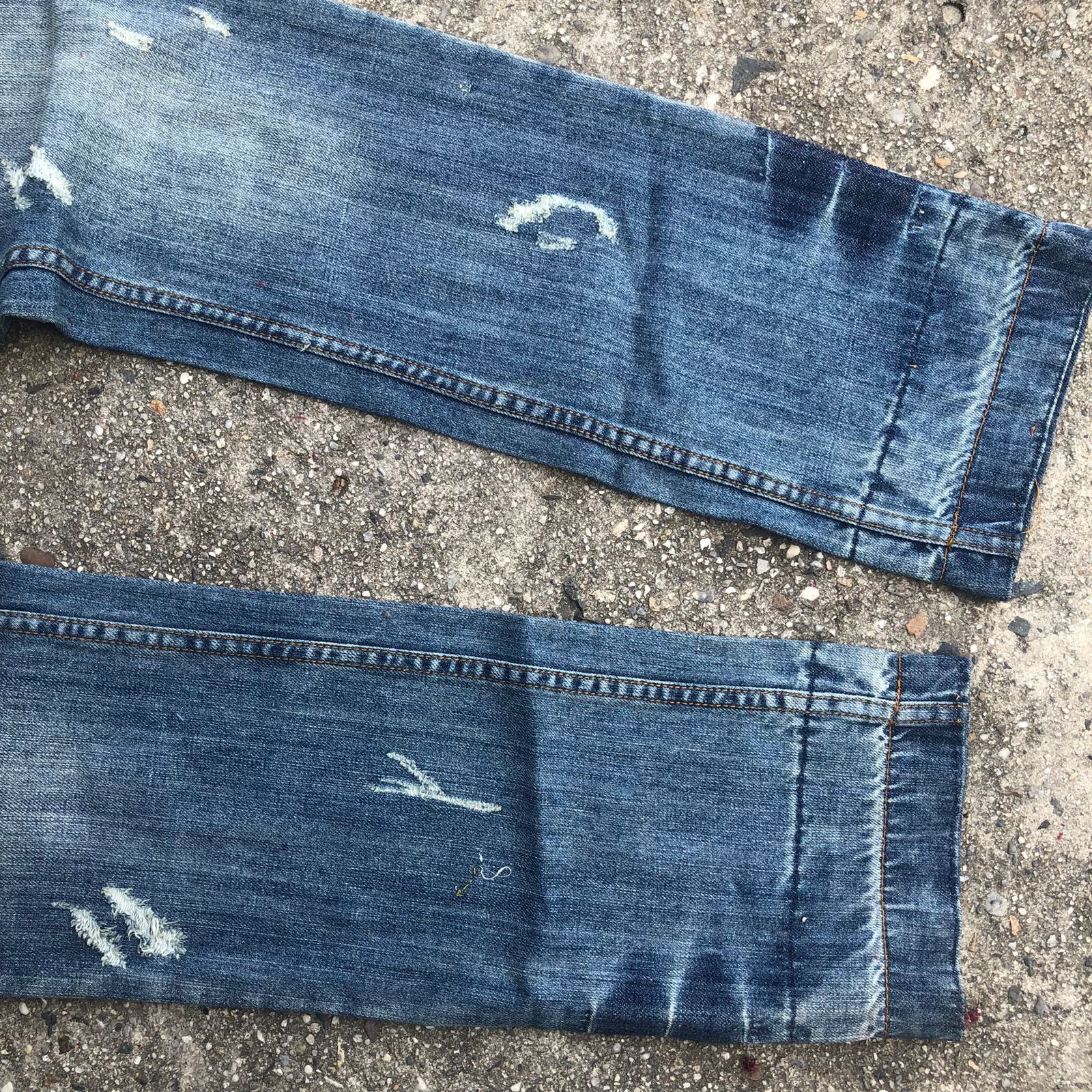 Dolce & Gabbana Dolce Gabbana Distressed Jeans Size US 32 / EU 48 - 6 Thumbnail