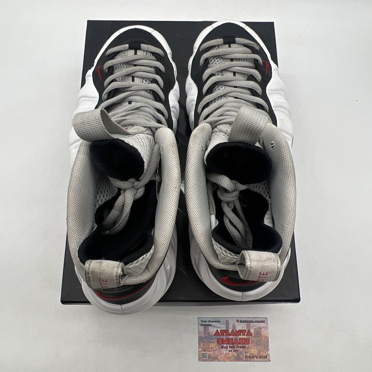 Nike Air Foamposite pro chrome white Size US 9 / EU 42 - 9 Thumbnail